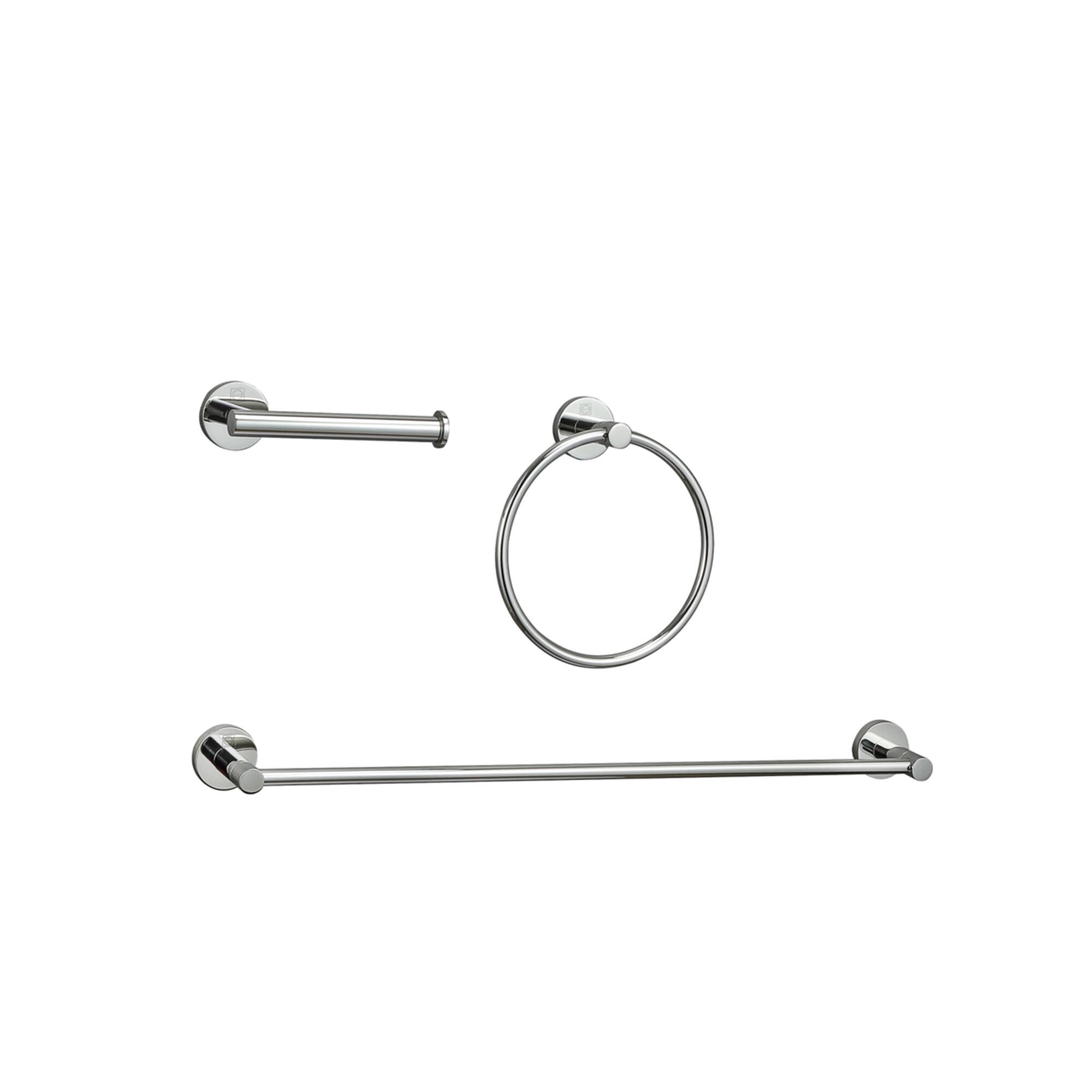 Alma 3 Piece Towel Bar Set by Elegant Decor