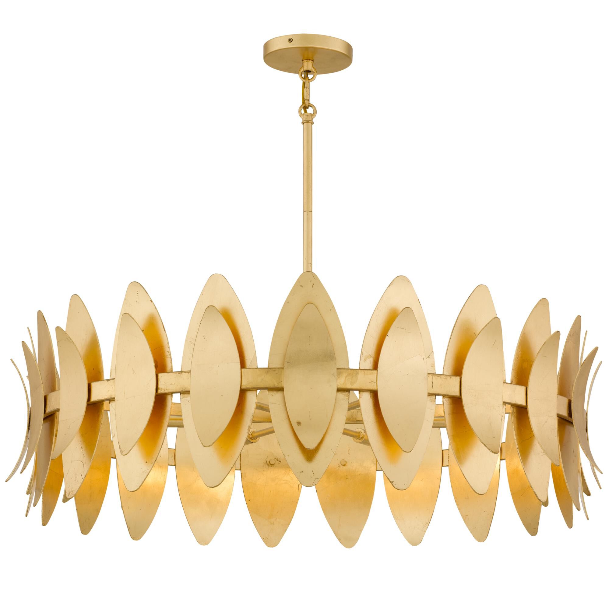 Hayley 37 Inch Chandelier by Quoizel