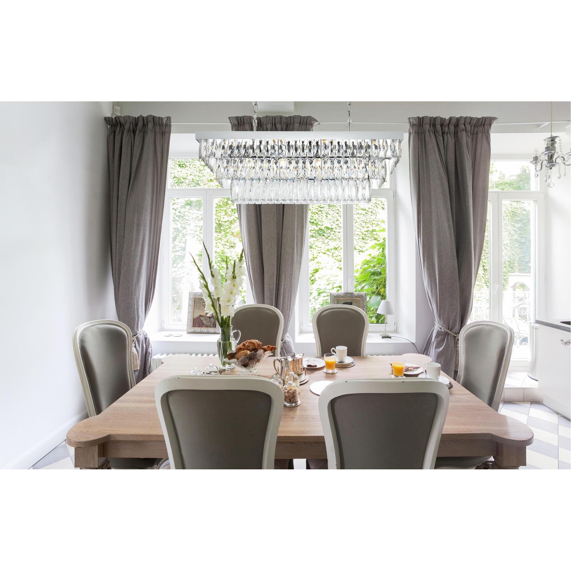 Josephine 36 Inch Linear Suspension Light by Elegant Lighting