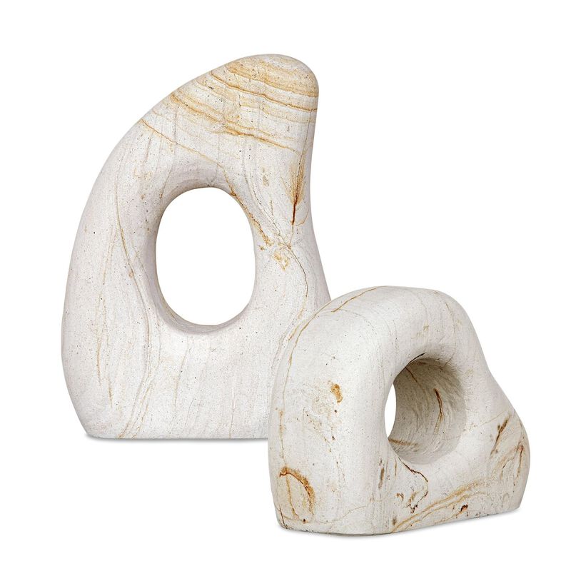 Osvaldo Mendoza Stone Flow 9 Inch Sculpture by Uttermost