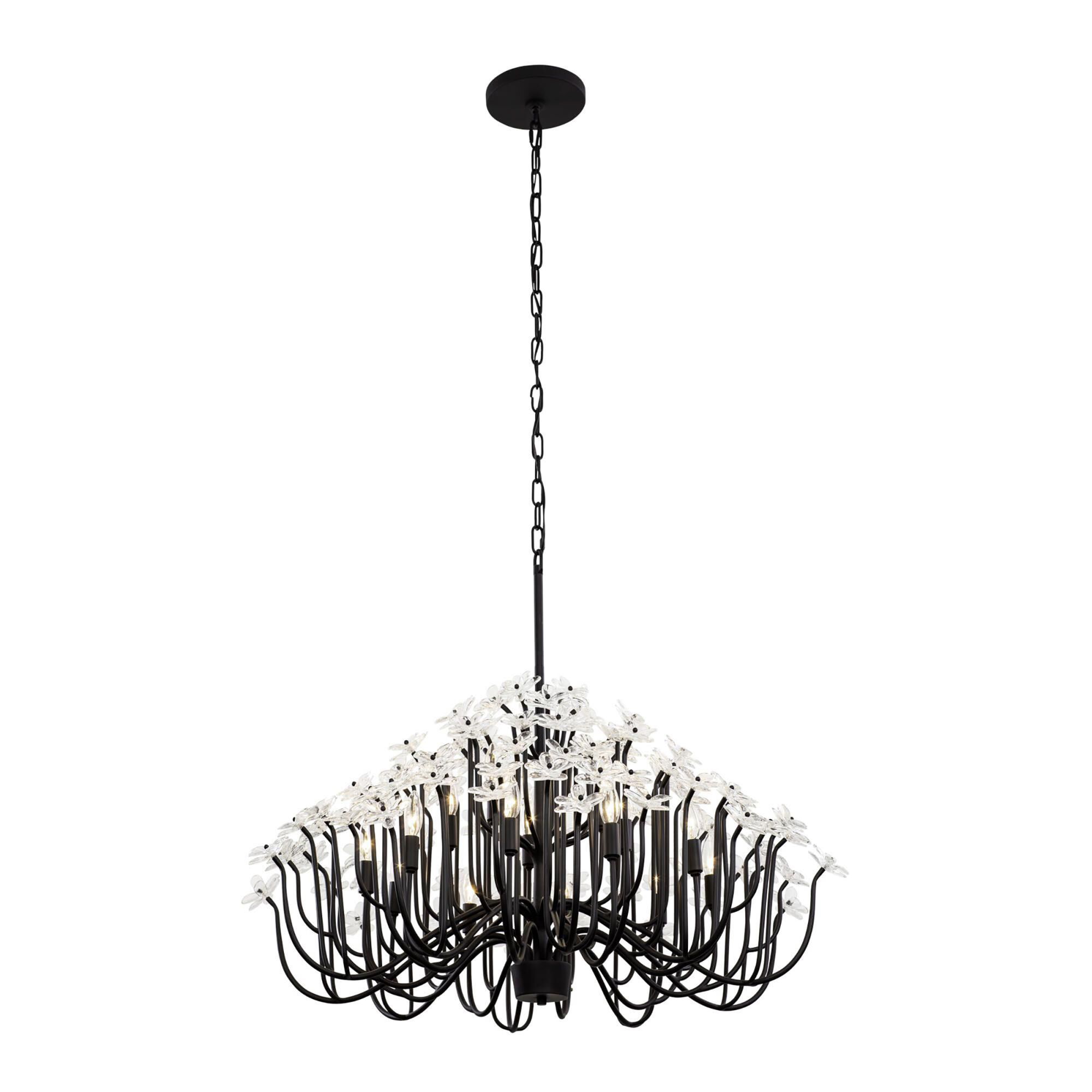 Wildflower 40 Inch 15 Light Chandelier by Varaluz