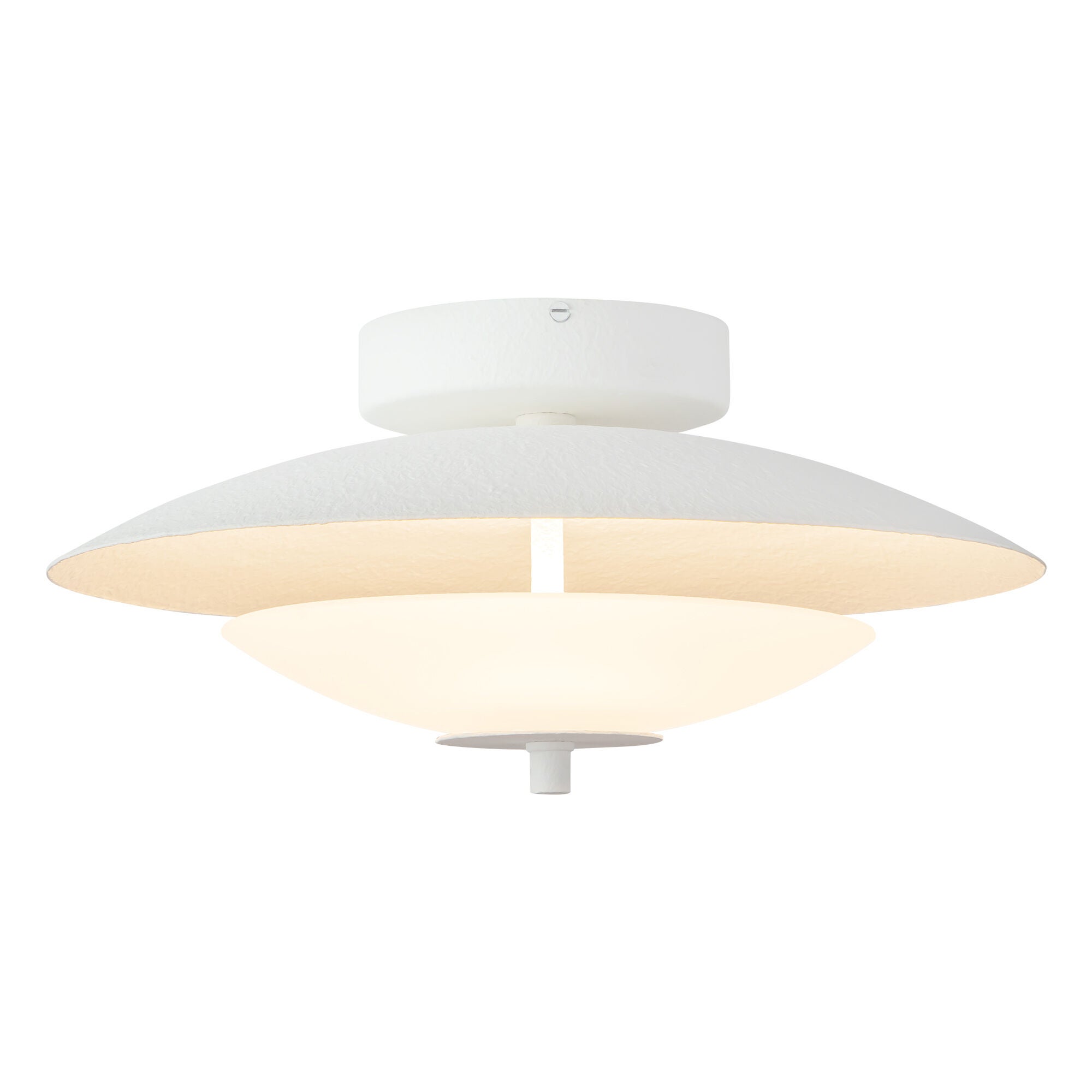 Peyton Fox Prescott 16 Inch Semi Flush Mount,