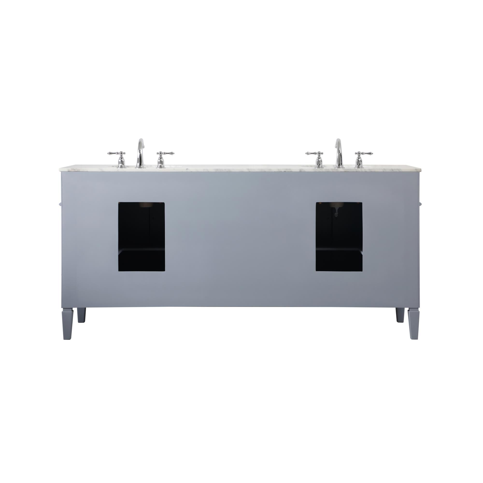 Shown in Grey finish