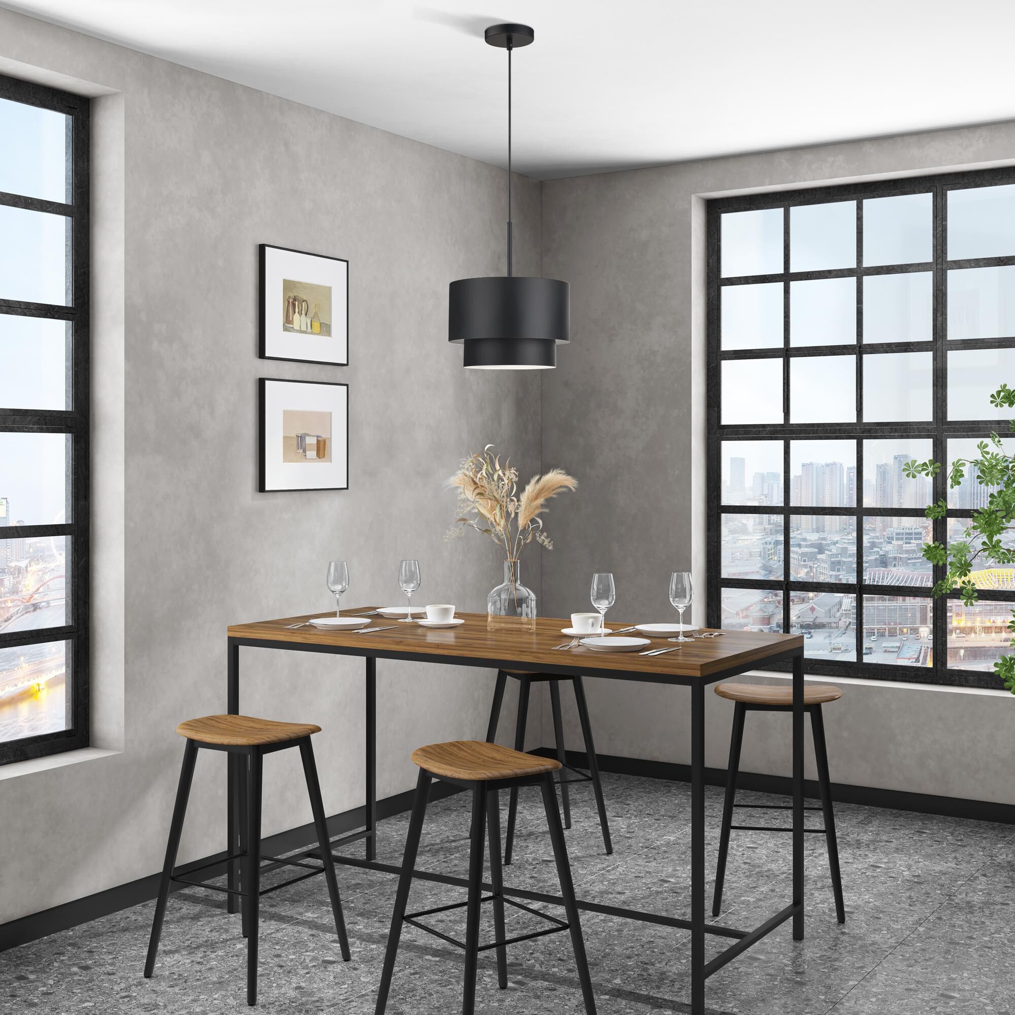 Zolana 12 Inch Mini Pendant by Livex Lighting