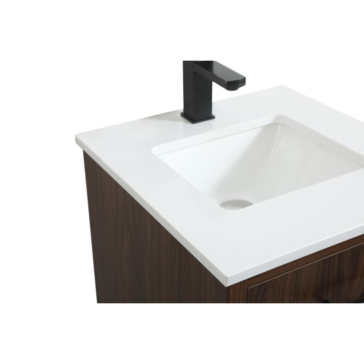 Shown in Walnut finish