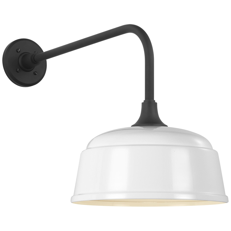 Thomas O'Brien Academy Barn Light 17 Inch Outdoor Wall Light by Visual Comfort Signature Collection