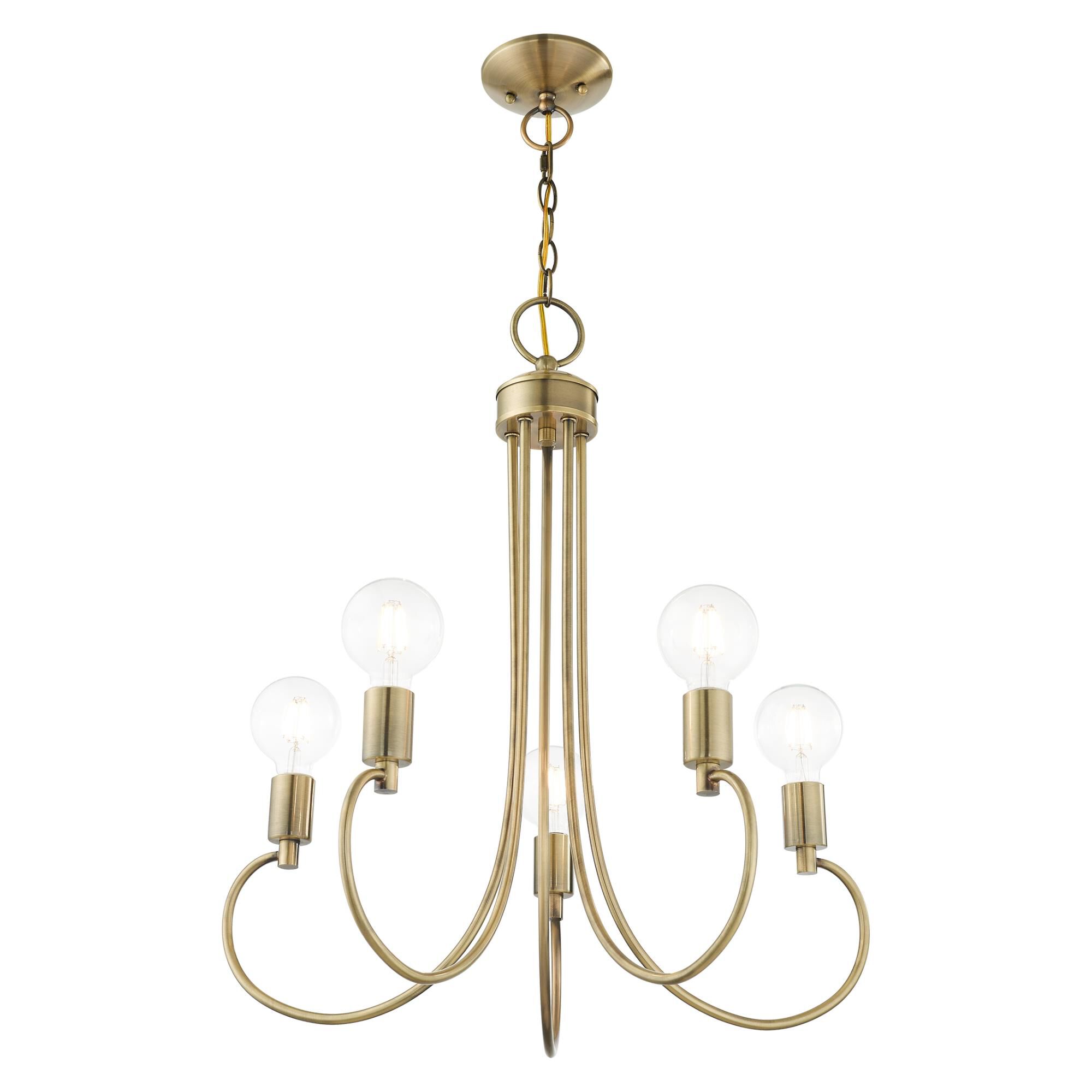 Bari 5 Light Chandelier by Livex Lighting