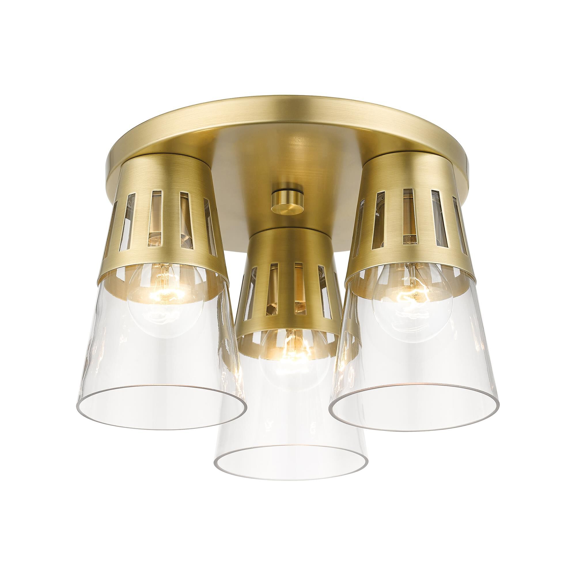 Bennington 3 Light Flush Mount by Livex Lighting