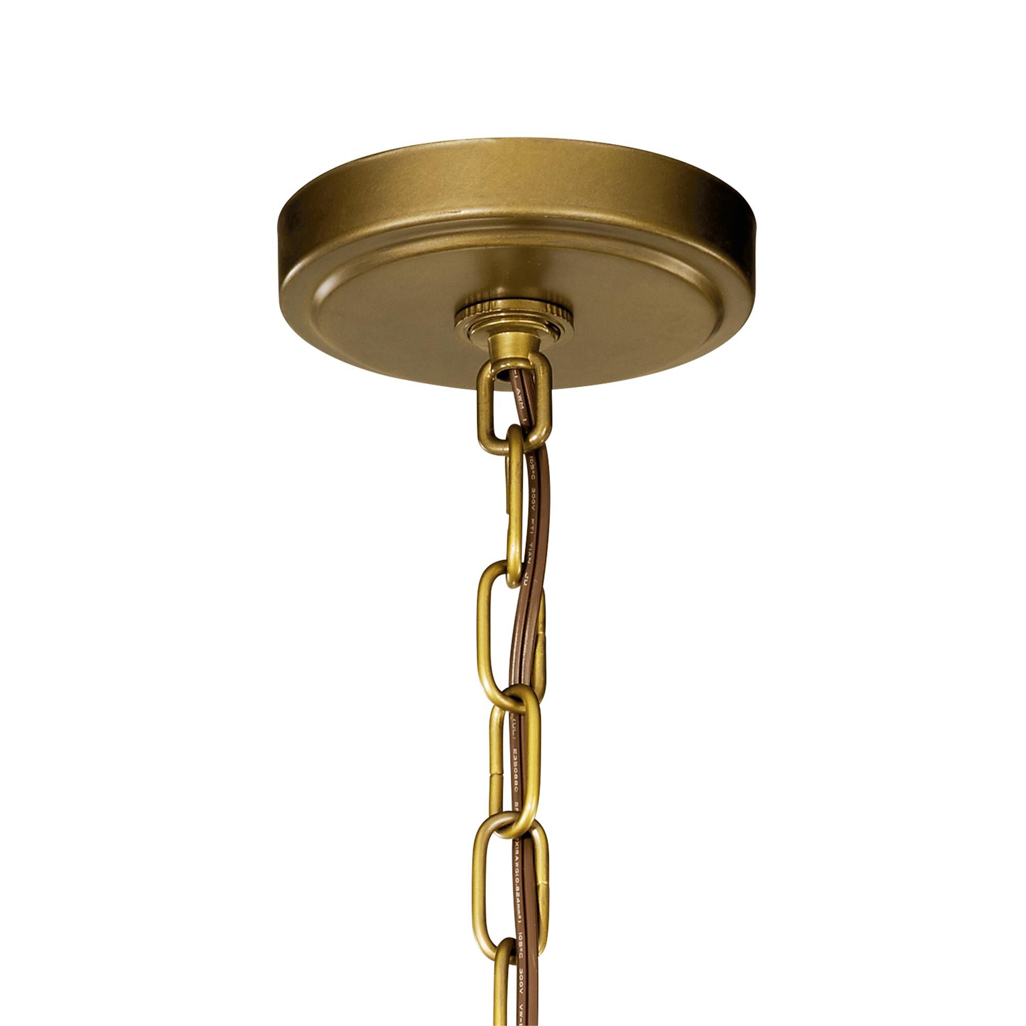 Shown in Natural Brass finish