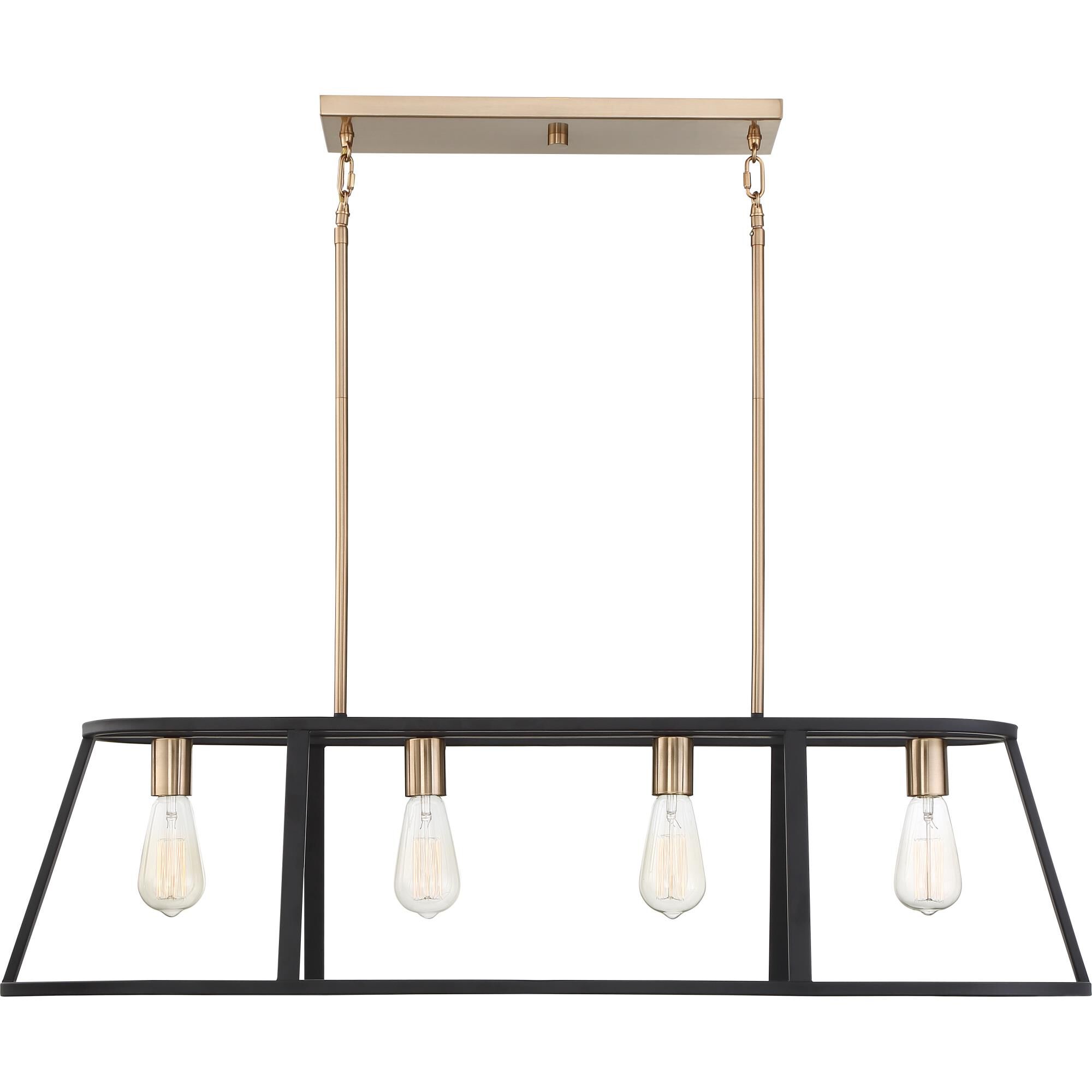 Shown in Copper Brushed Brass - Matte Black finish