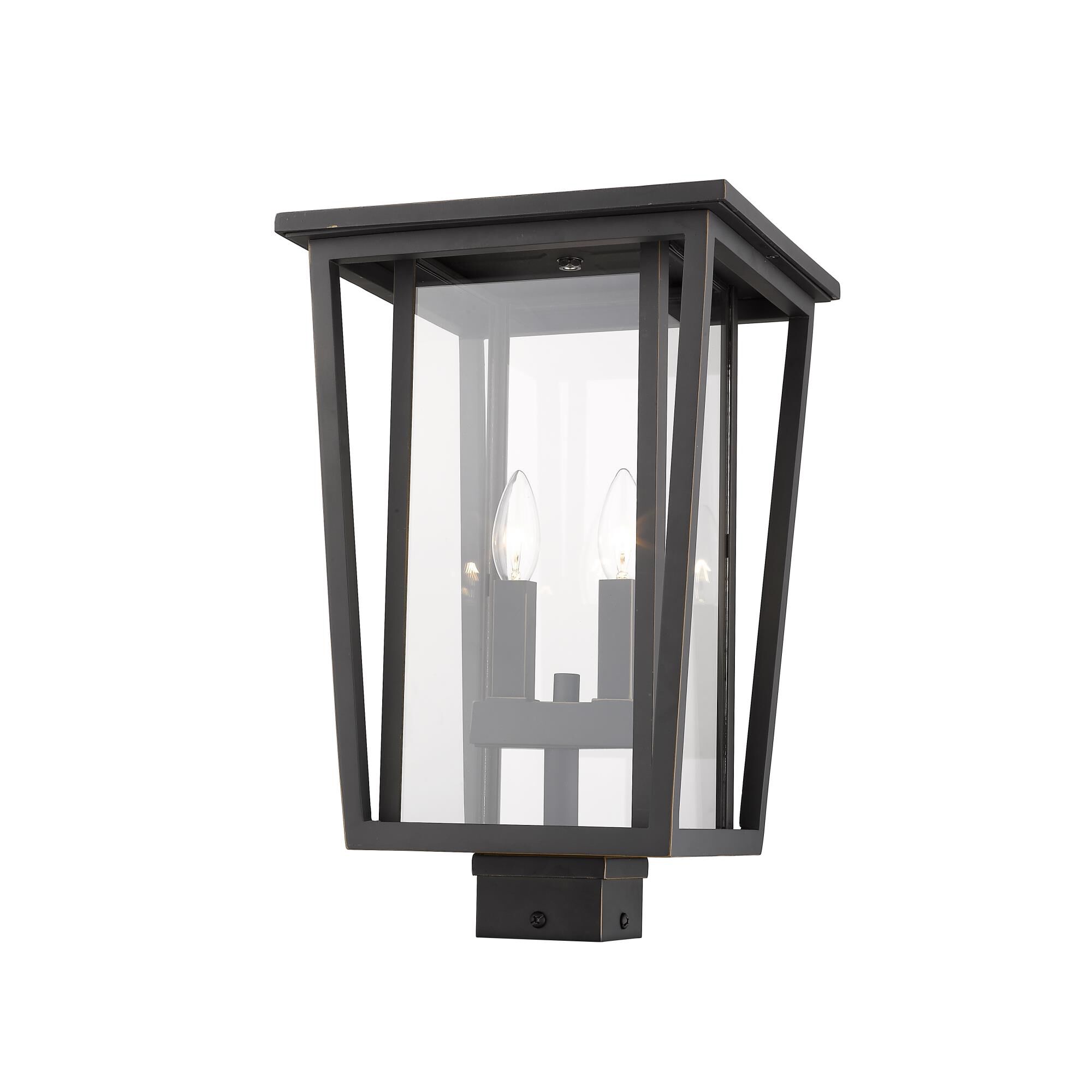 Seoul 18 Inch Tall 2 Light Outdoor Post Lamp by Z-Lite