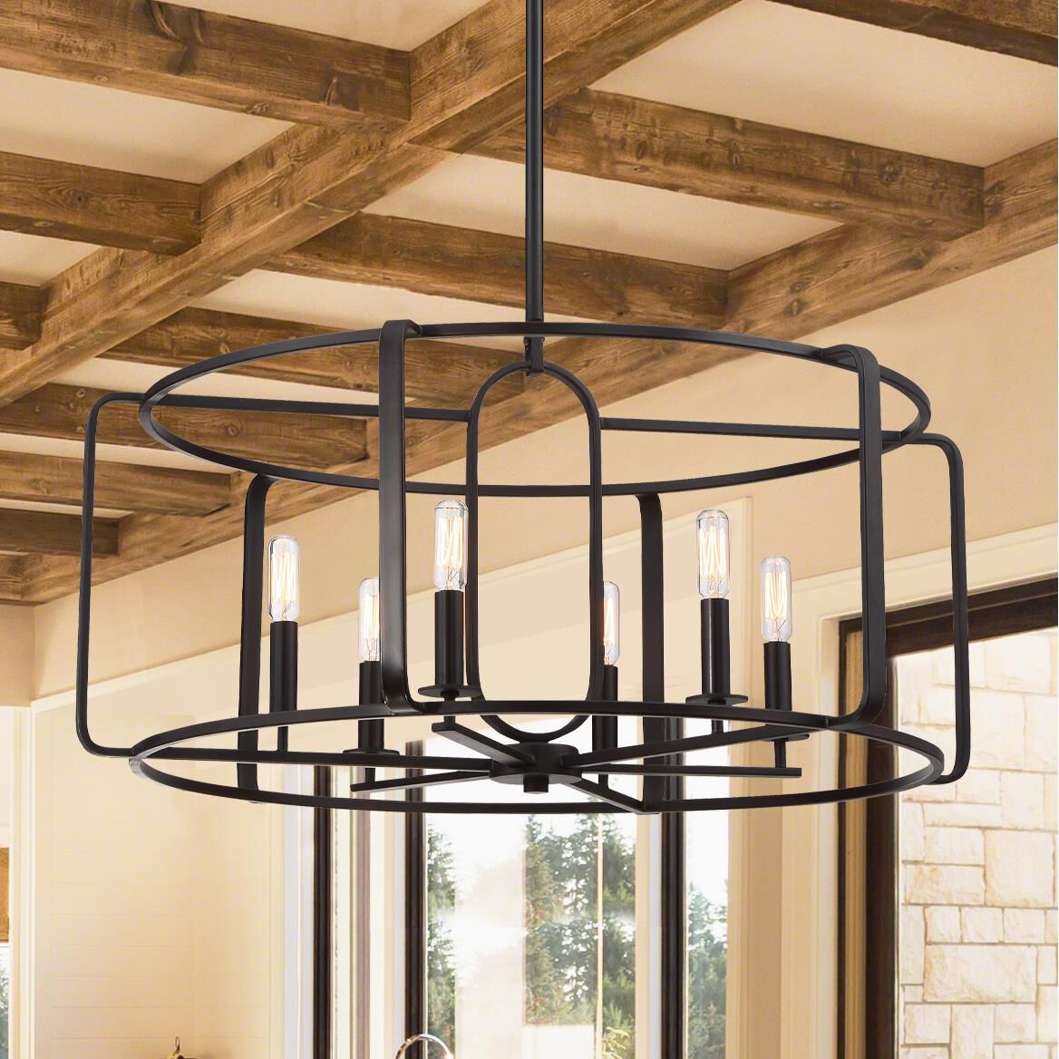 Santina 28 Inch Large Pendant by Savoy House