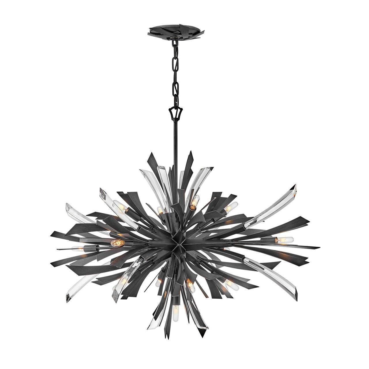 Vida 36 Inch 13 Light Chandelier by Fredrick Ramond