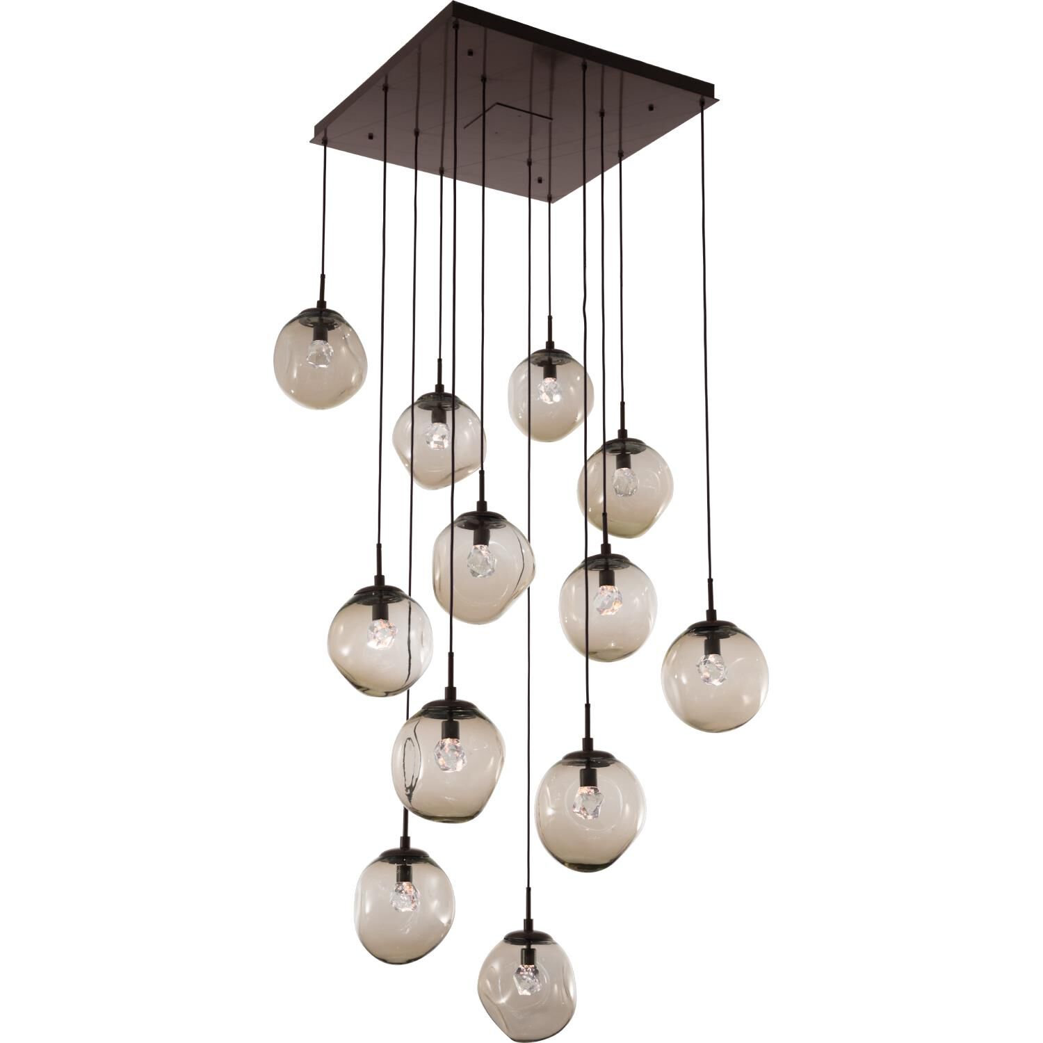 Aster 38 Inch 12 Light Multi Light Pendant by Hammerton Studio