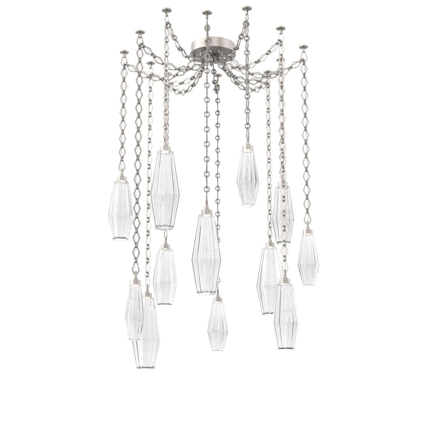 Levi Wilson Aalto 15 Inch Multi Pendant Light by Hammerton Studio