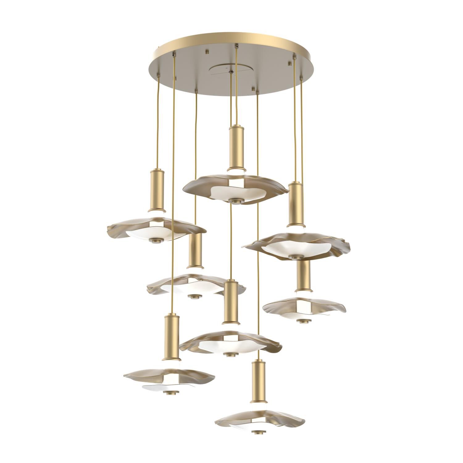 Levi Wilson Cumulus 37 Inch Multi Light Pendant by Hammerton Studio