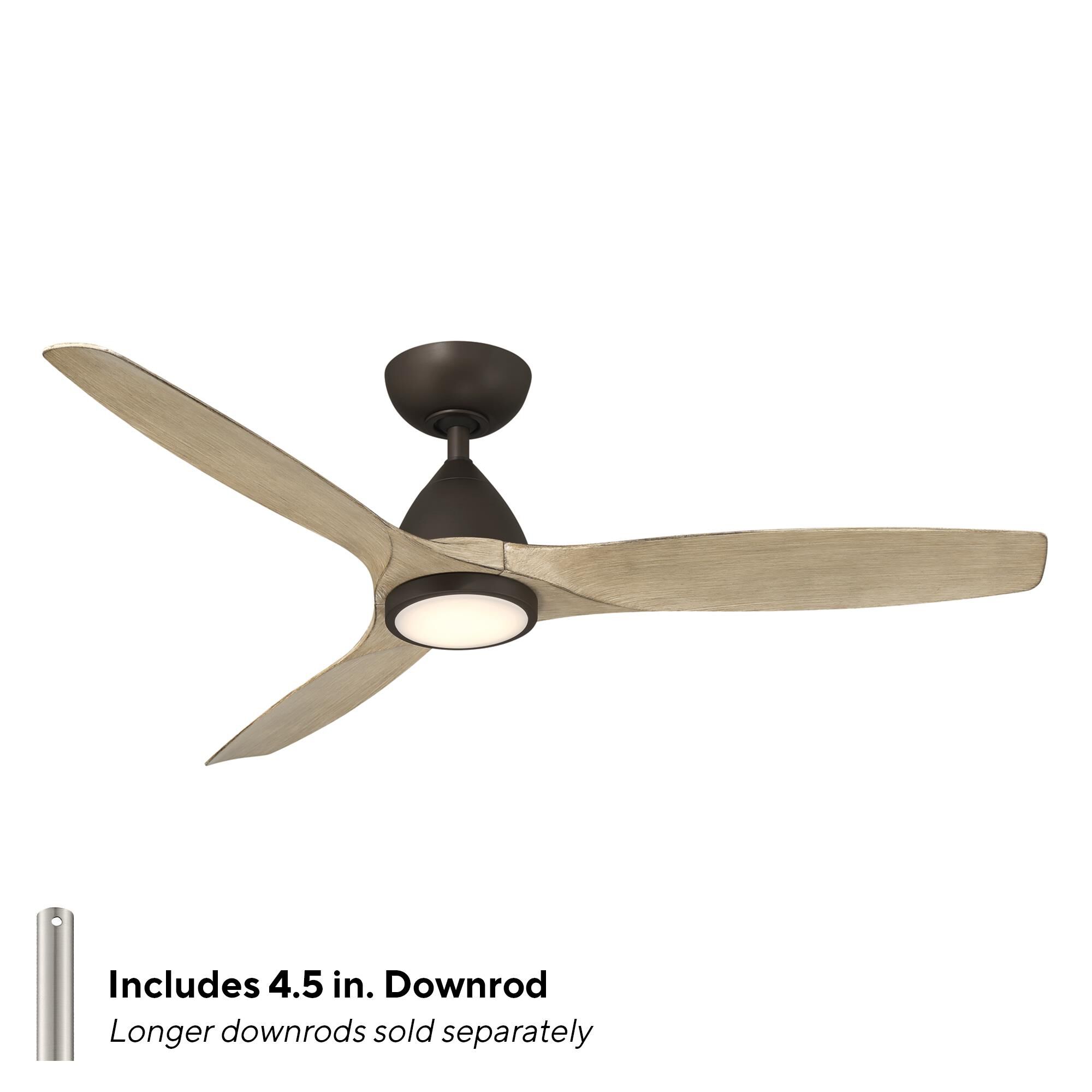 Skylark 54 Inch Ceiling Fan with Light Kit by Modern Forms