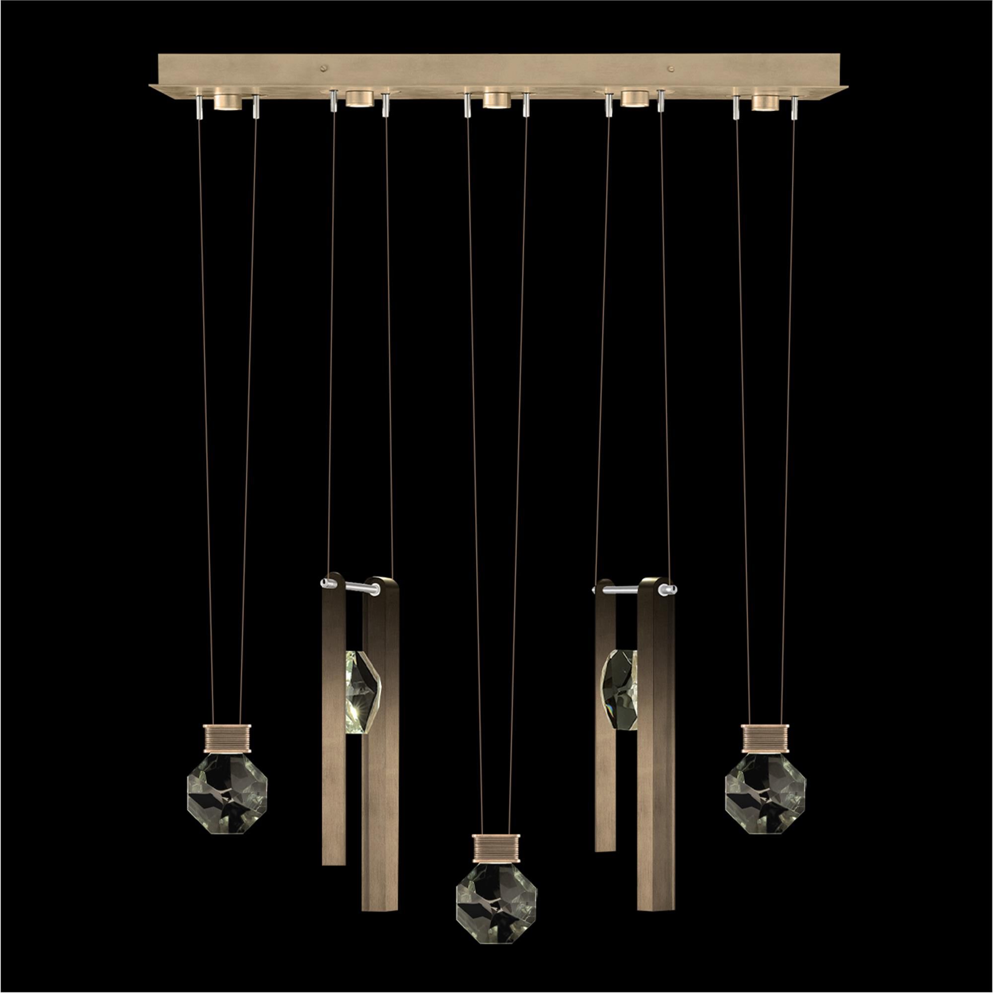 Aria 43 Inch Linear Suspension Light by Fine Art Handcrafted Lighting