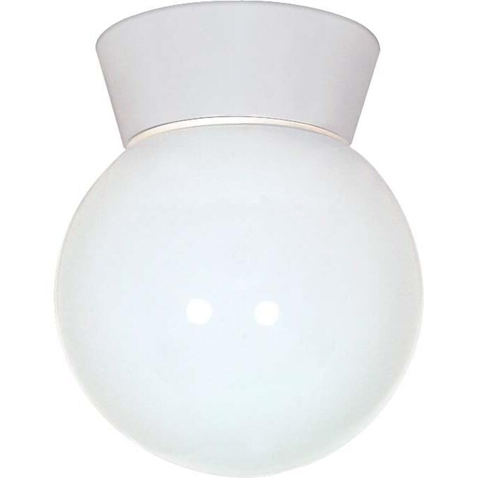 6 Inch 1 Light Outdoor Flush Mount by Nuvo Lighting
