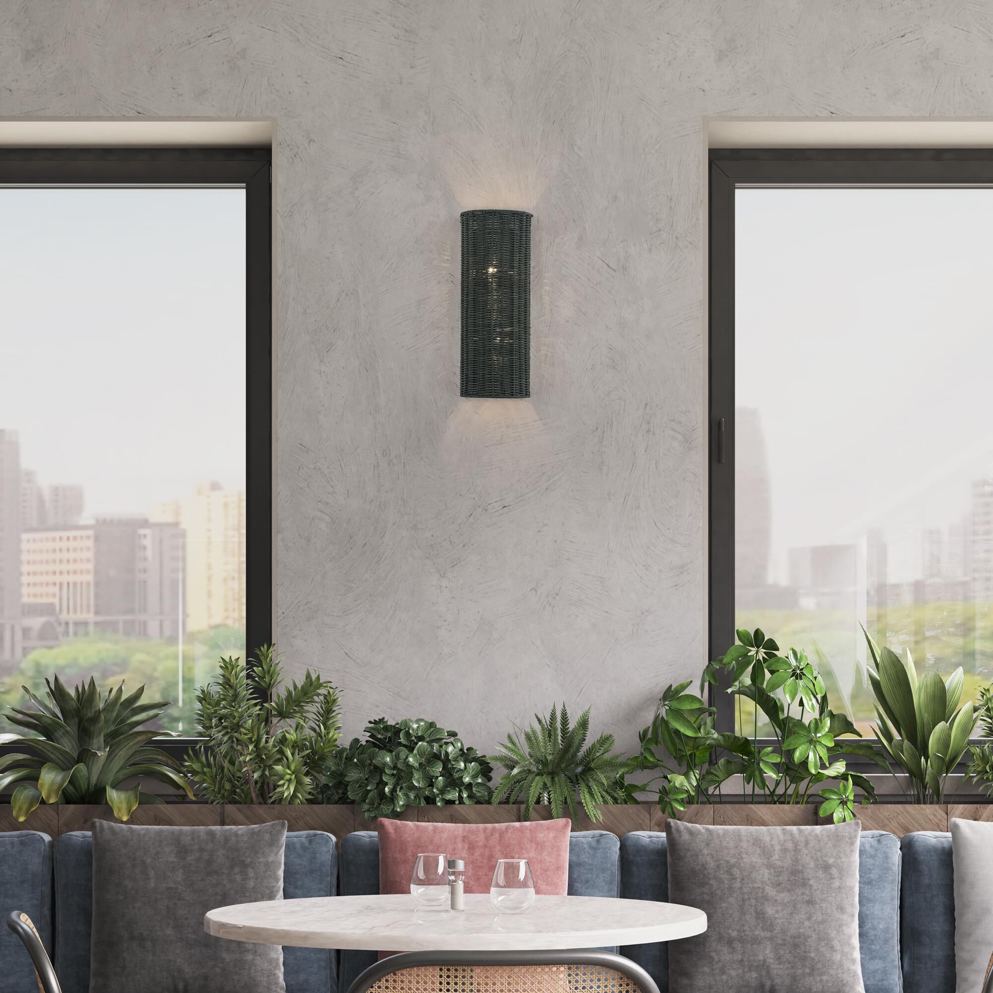 Weavington 15 Inch Wall Sconce by Livex Lighting