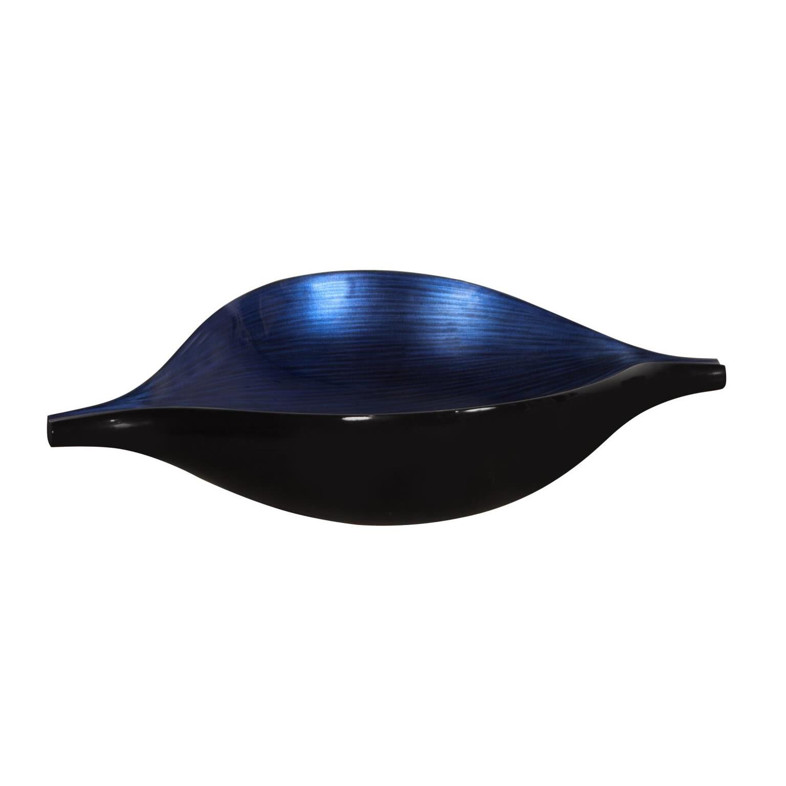 Cobalt Blue Wood Vase-Urn,