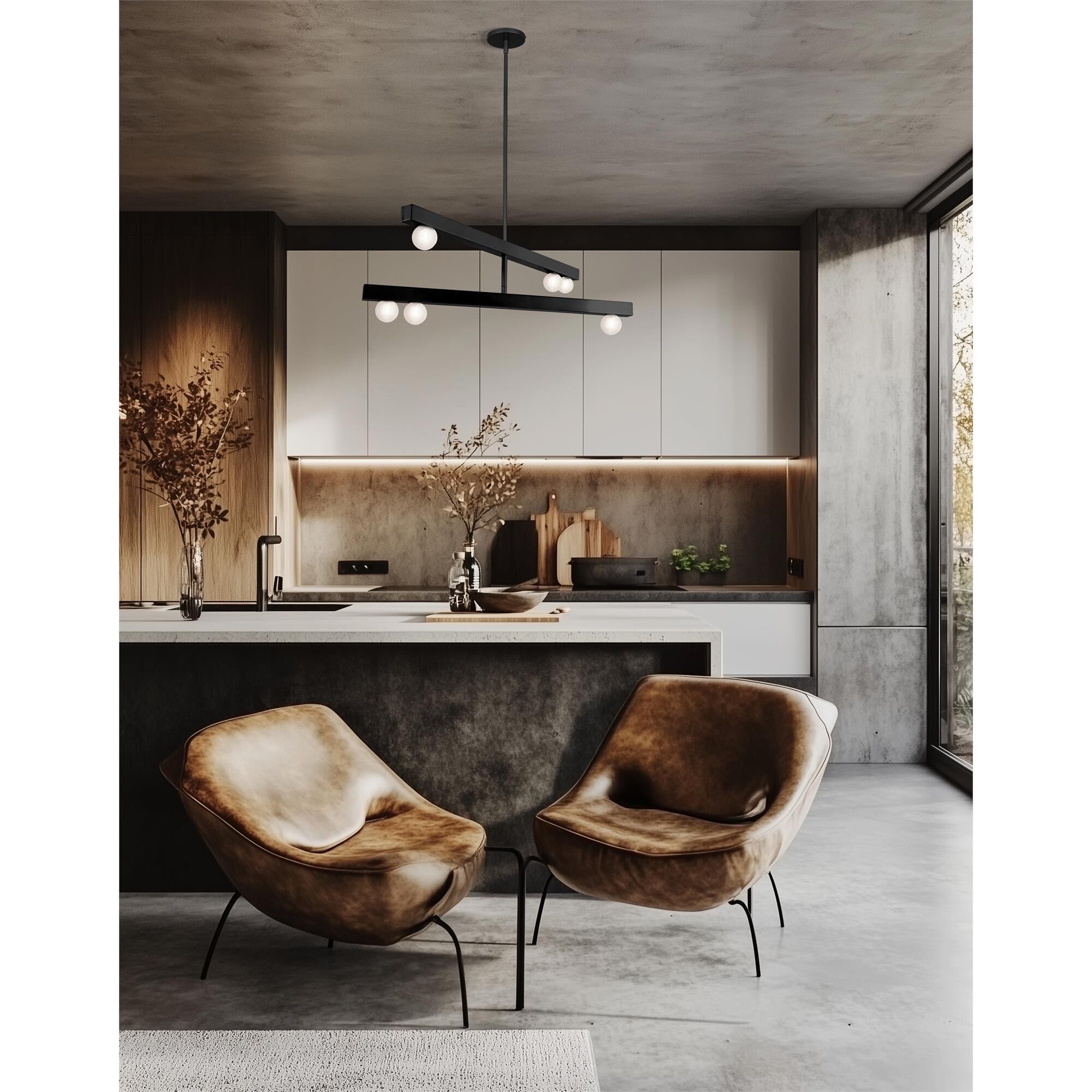 Raleigh 30 Inch Linear Suspension Light by Dainolite
