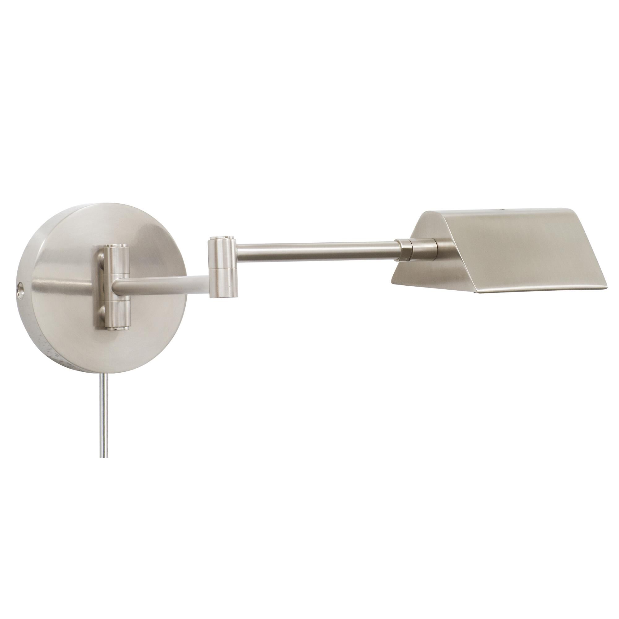 Shown in Satin Nickel finish and Metal shade