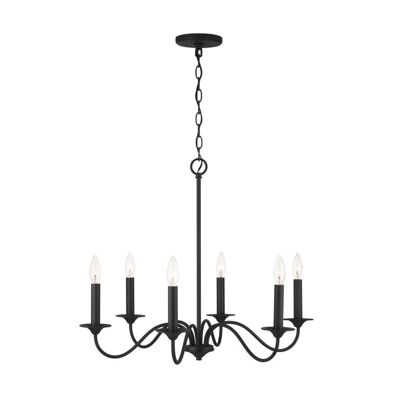 Vincent 26 Inch 6 Light Chandelier by Capital Lighting Fixture Company