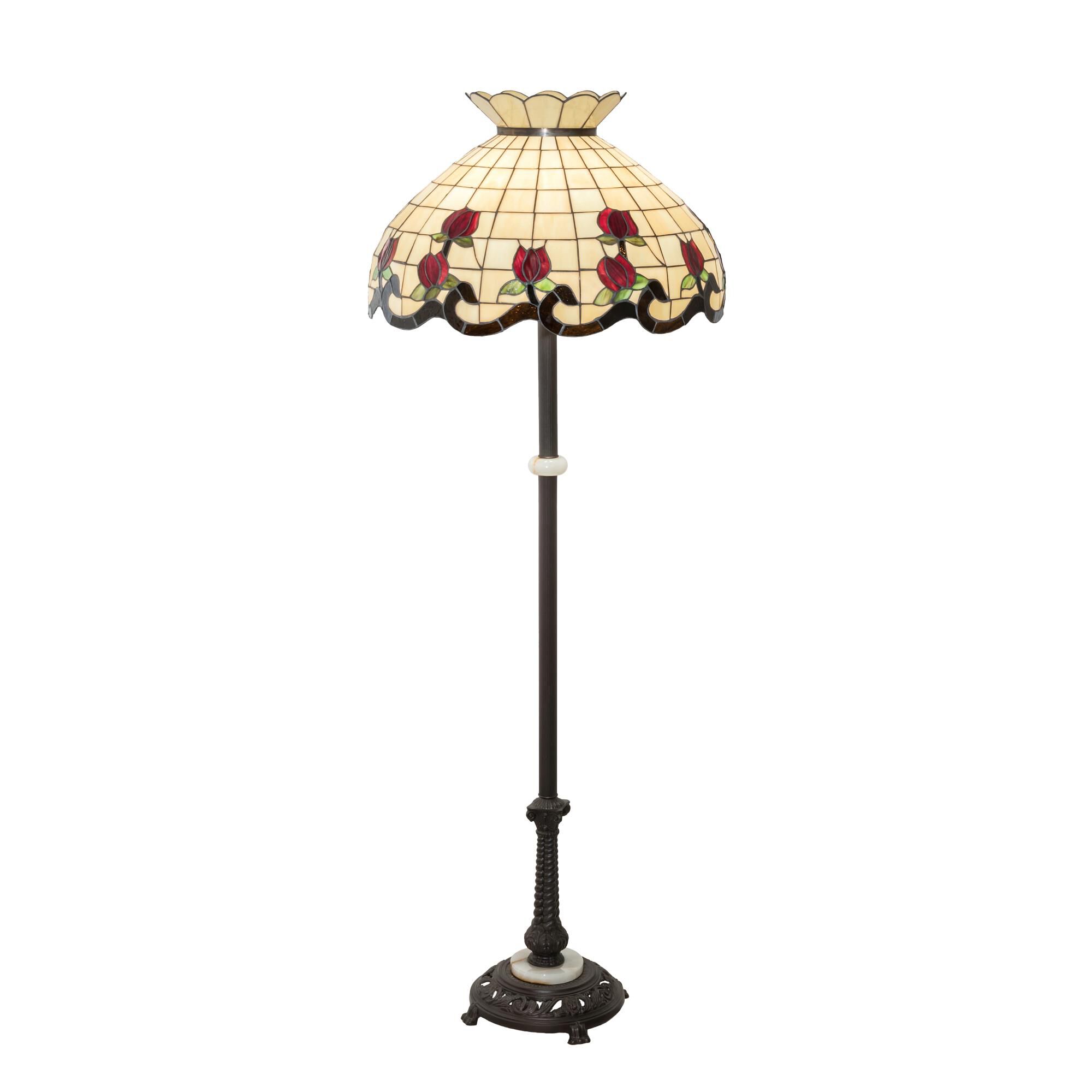 Roseborder 62 Inch Floor Lamp by Meyda Lighting