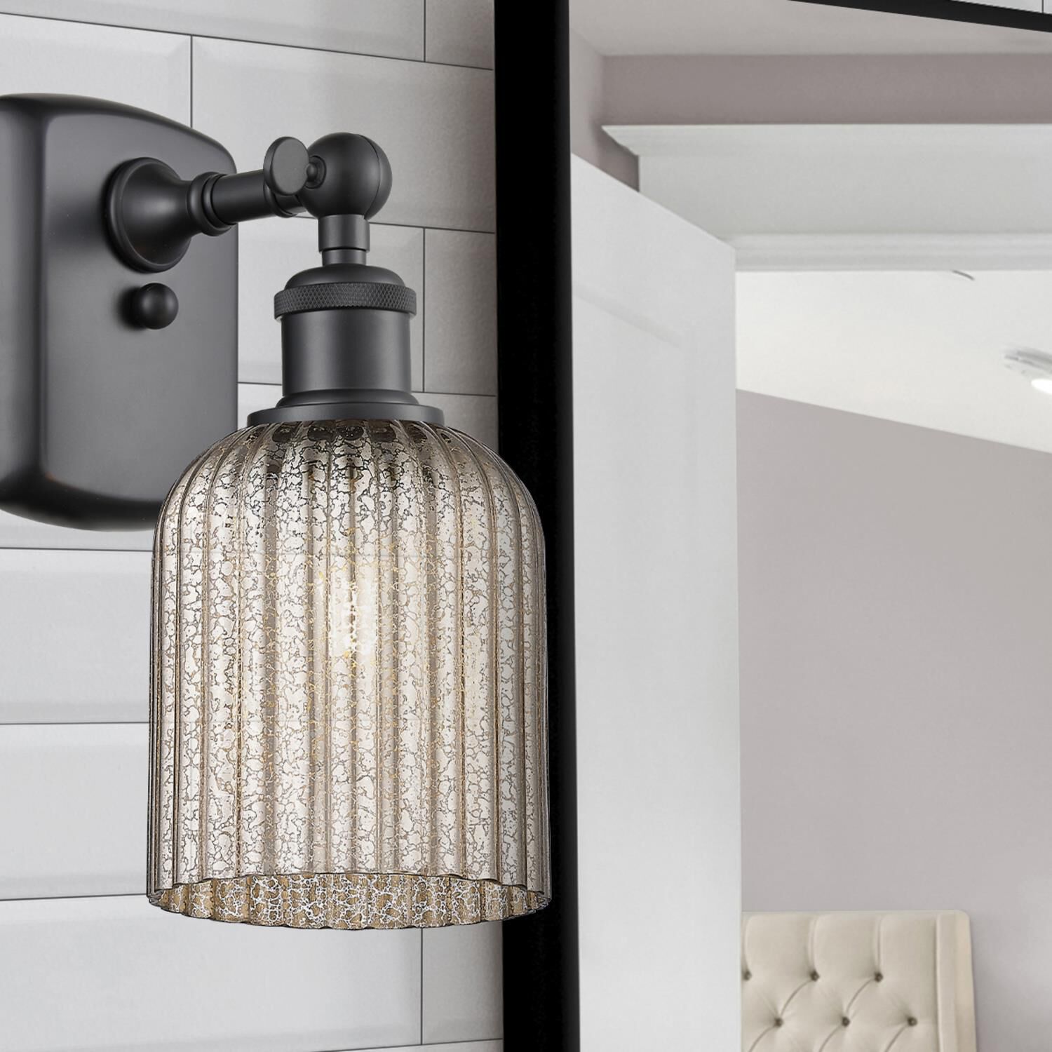 Bruno Marashlian Bridal Veil 10 Inch Wall Sconce by Innovations Lighting