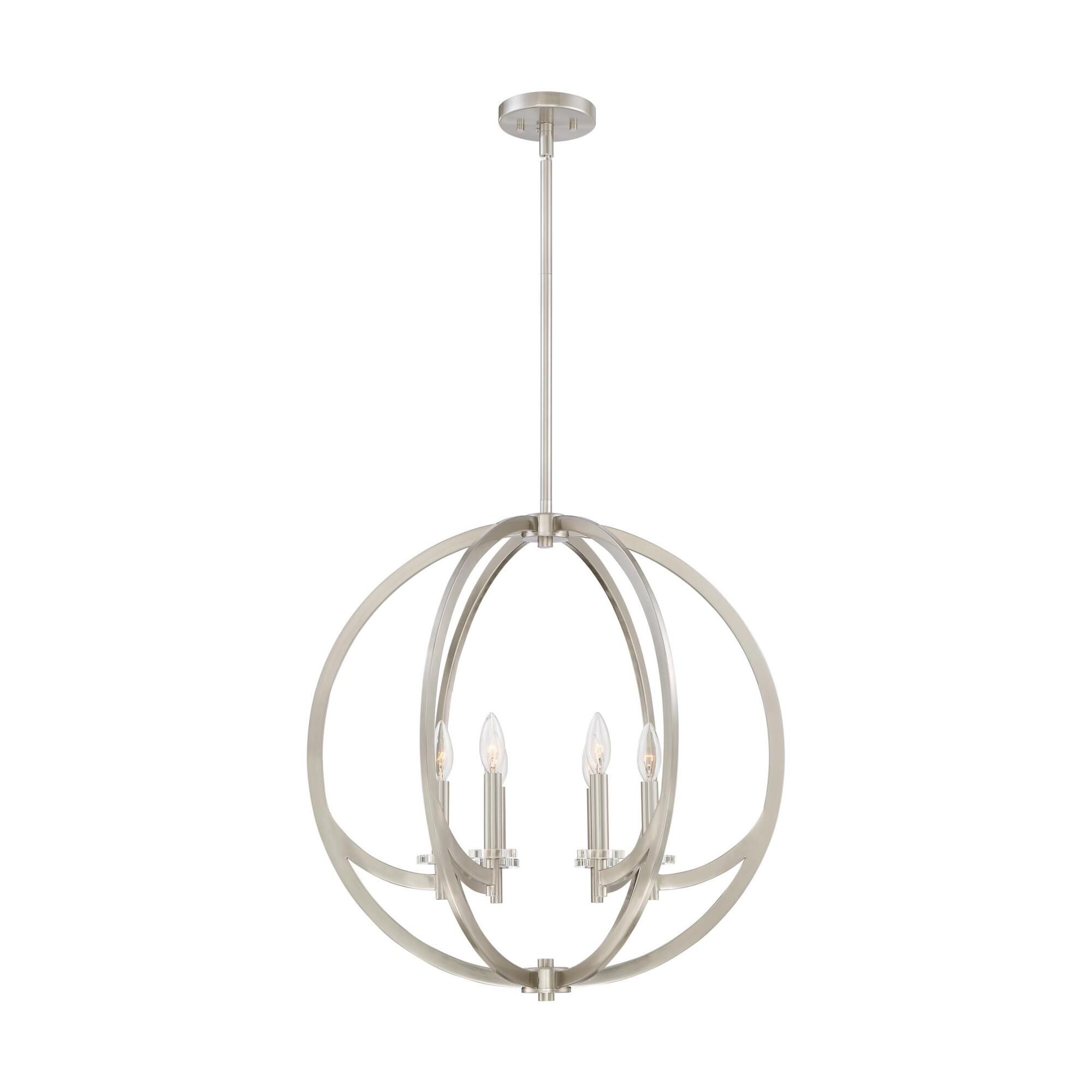 Shown in Brushed Nickel finish