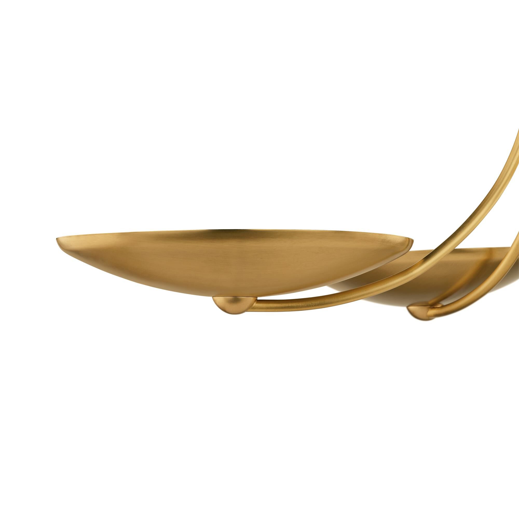 Shown in Lacquered Brass finish and Lacquered Brass shade