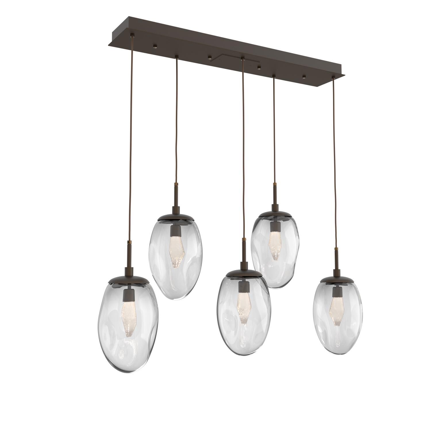 Meteo 42 Inch 5 Light LED Multi Light Pendant by Hammerton Studio