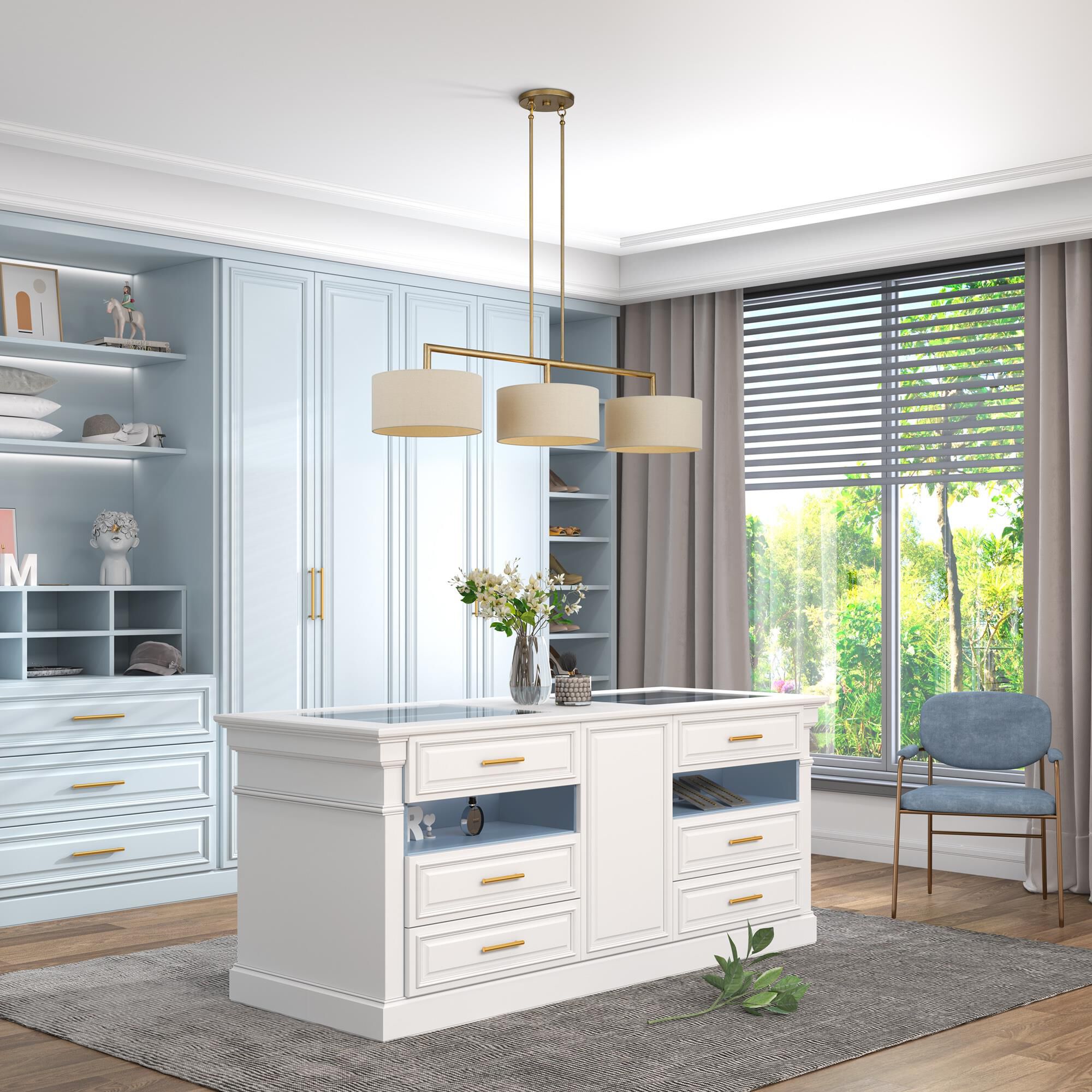 Bellingham 51 Inch Linear Suspension Light by Livex Lighting