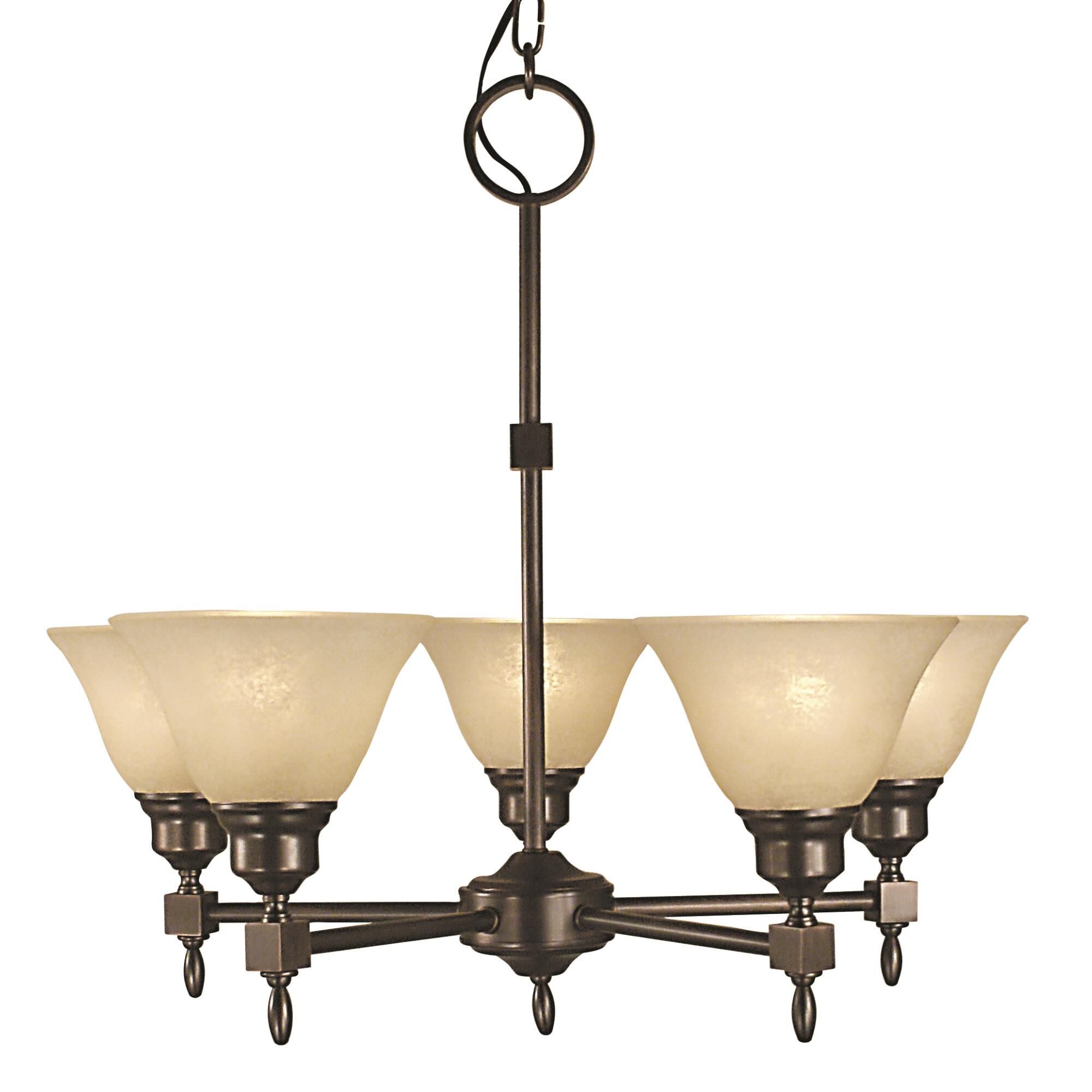 Taylor 24 Inch 5 Light Chandelier by Framburg - Clearance