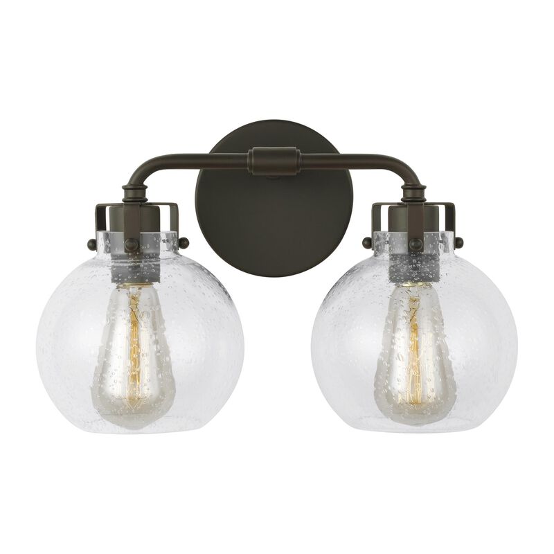 Sean Lavin Clara 15 Inch 2 Light Bath Vanity Light by Visual Comfort Studio