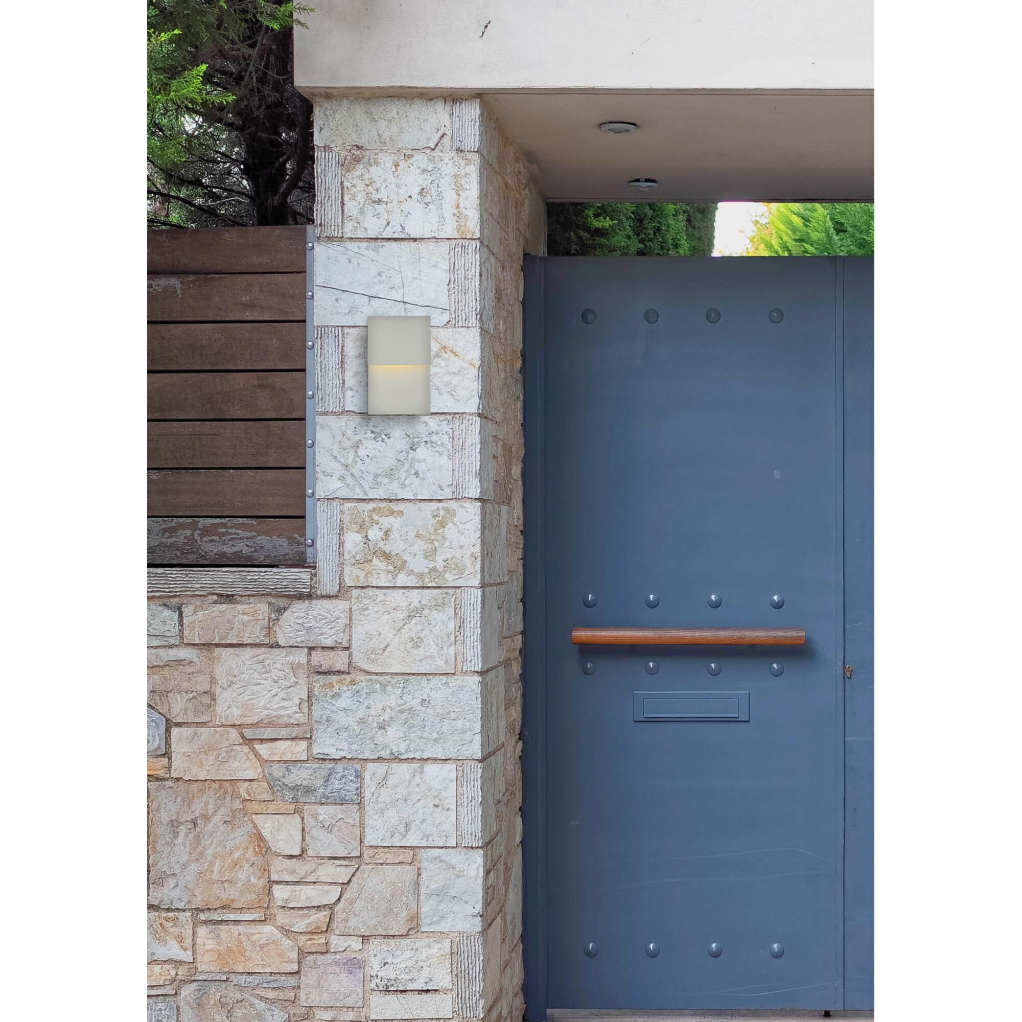 Elegant Lighting Raine 11 Inch Tall LED Outdoor Wall Light