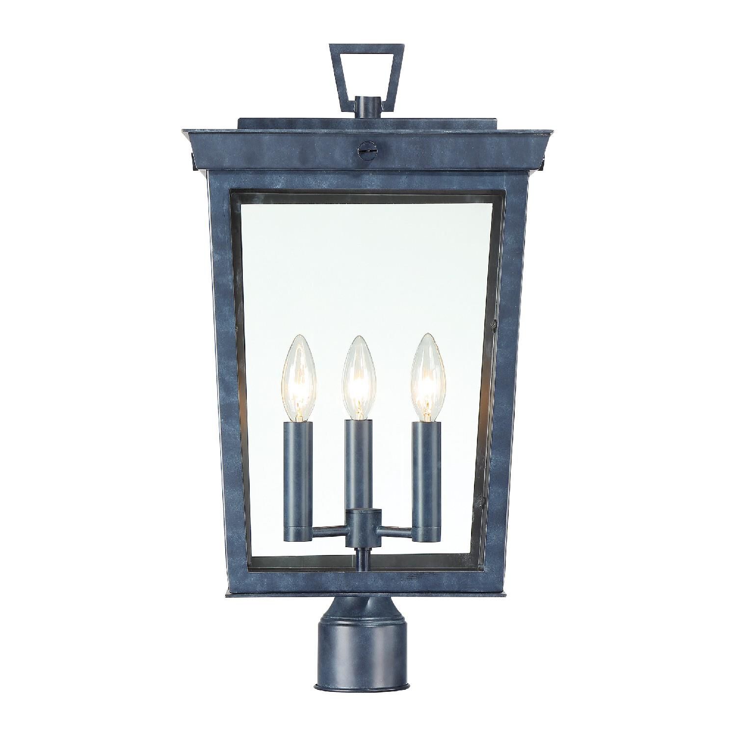 Belmont 22 Inch Tall 3 Light Outdoor Post Lamp by Crystorama