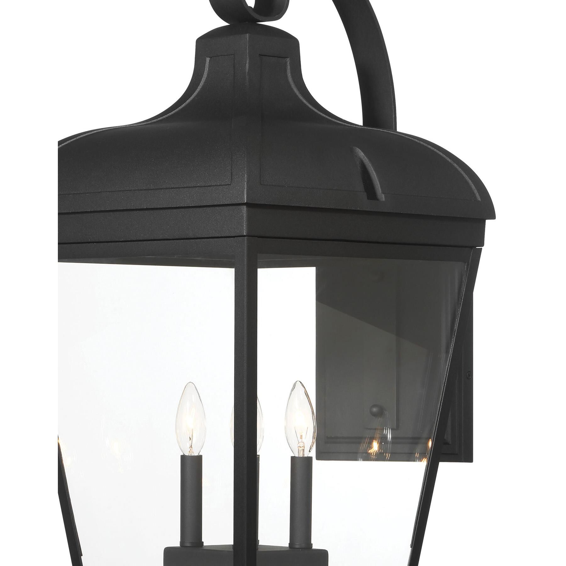 Shown in Sand Coal finish and Clear glass