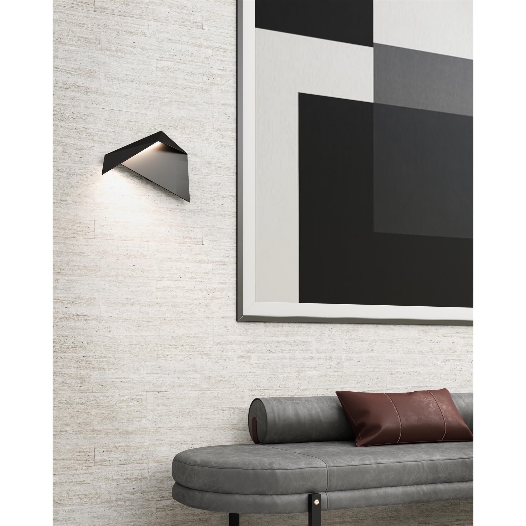 Shown in Black finish and Metal shade