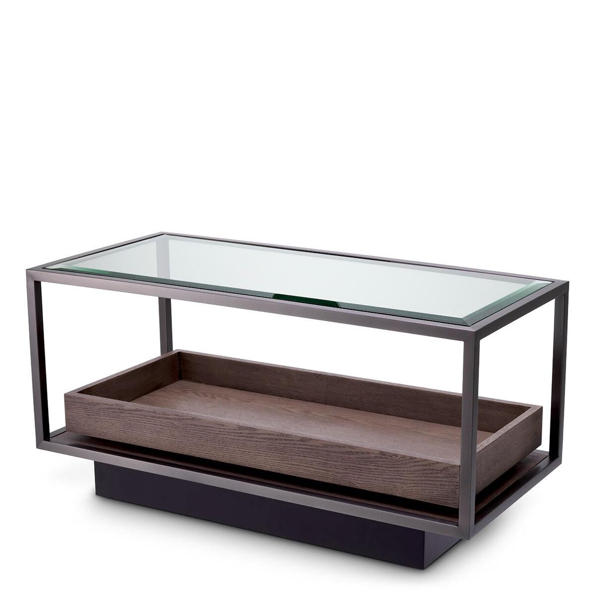 Shown in Bronze, Clear Glass, Grey Veneer finish