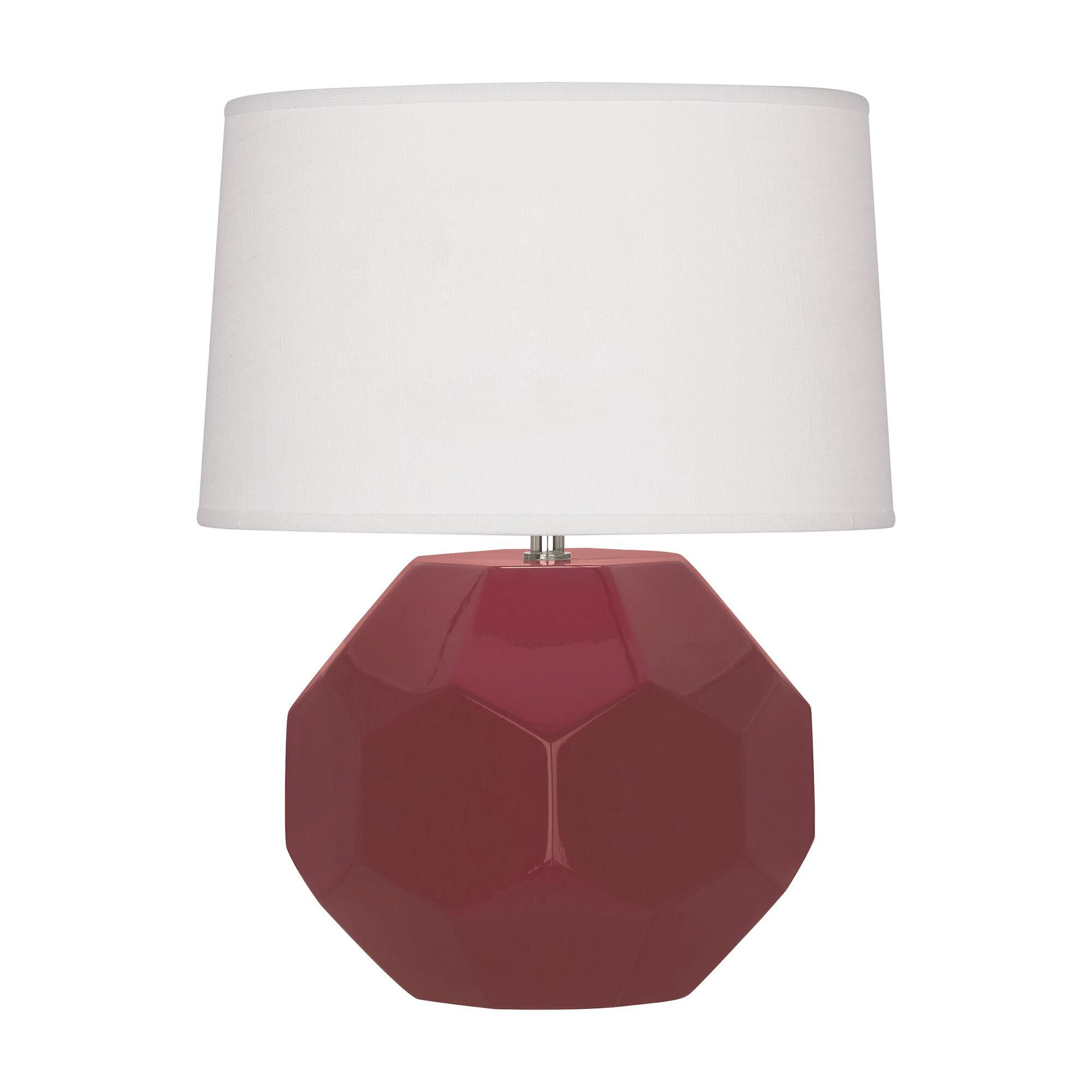 Shown in Sugar Plum Glazed finish and Off White shade