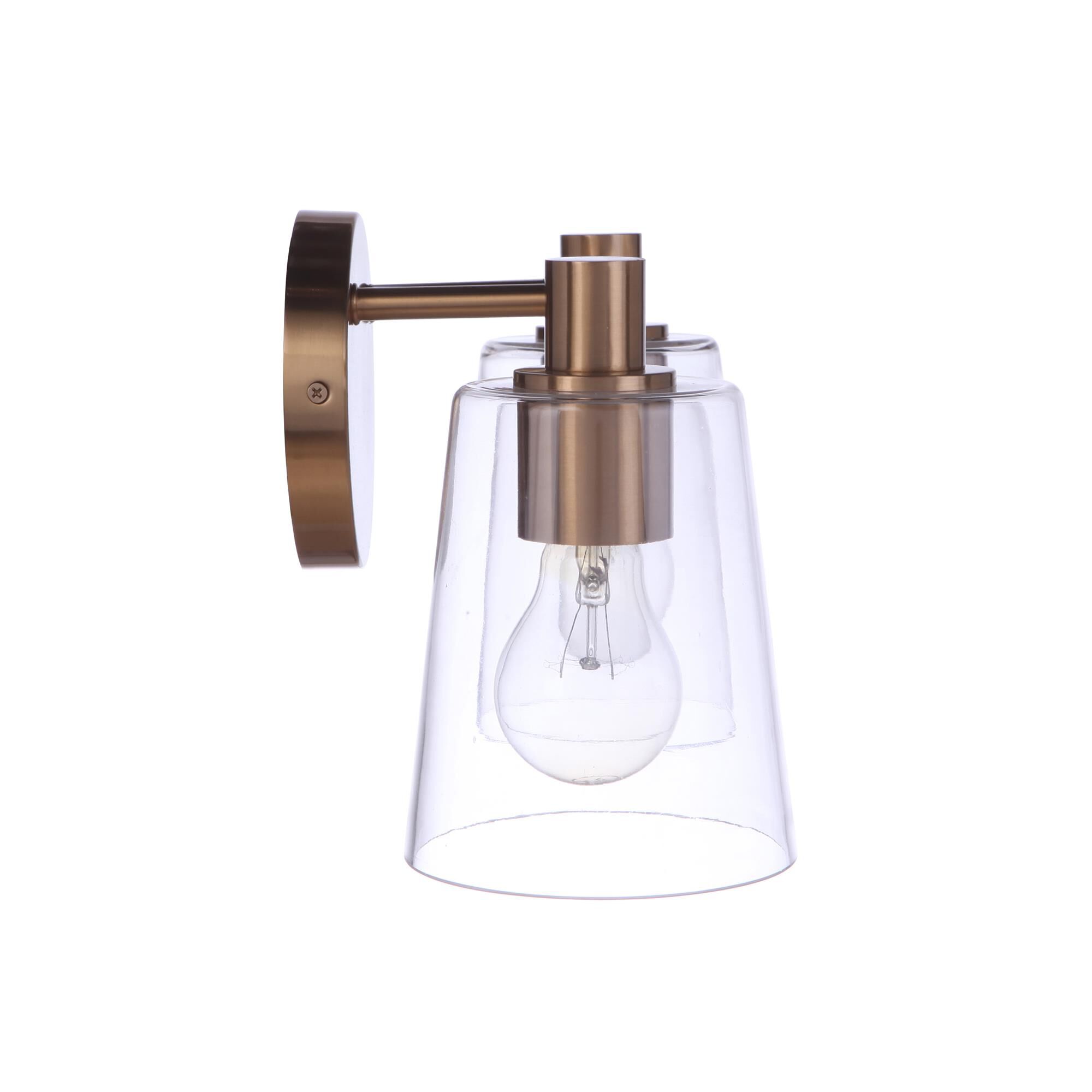 Shown in Satin Brass finish