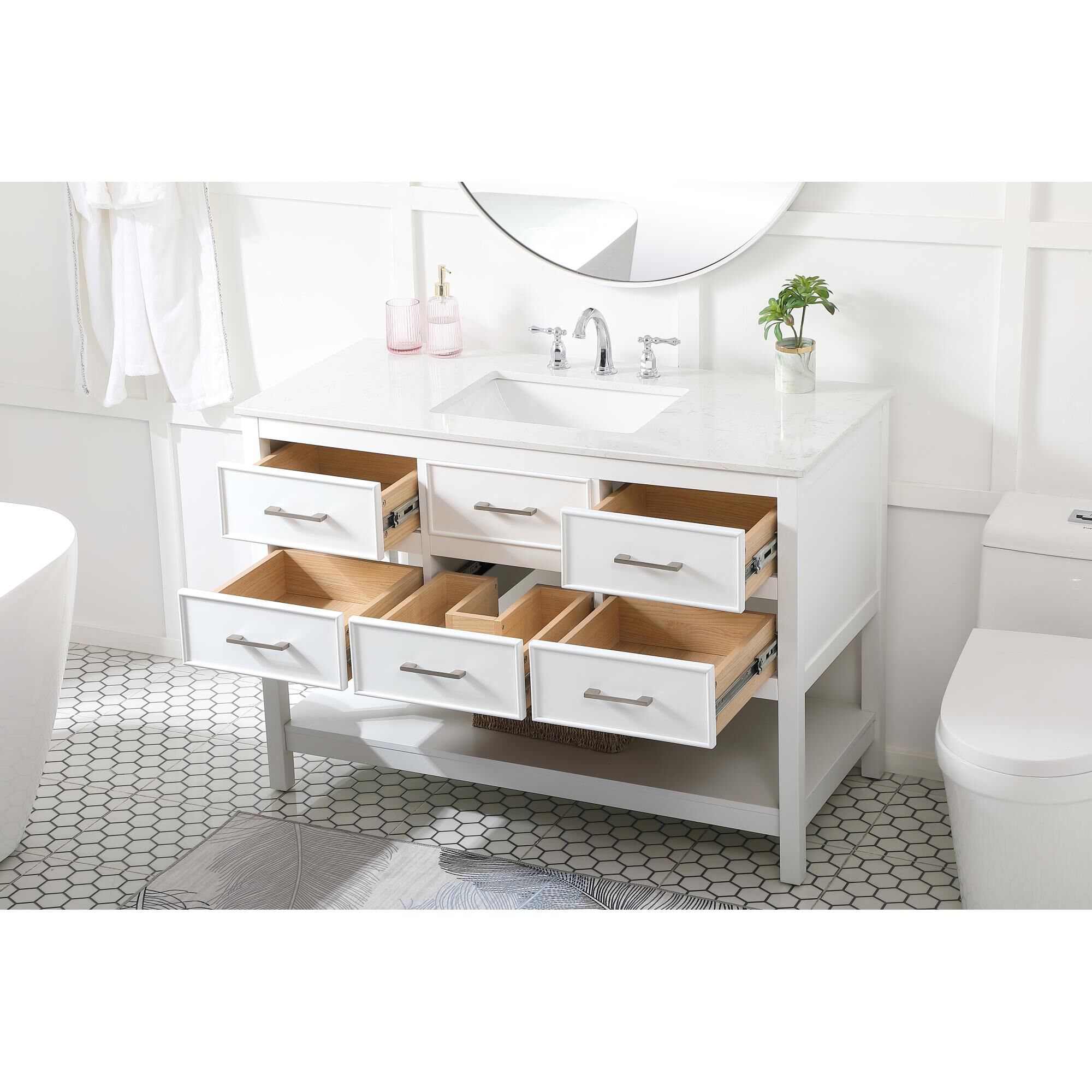 Sinclaire Bath Vanity by Elegant Decor