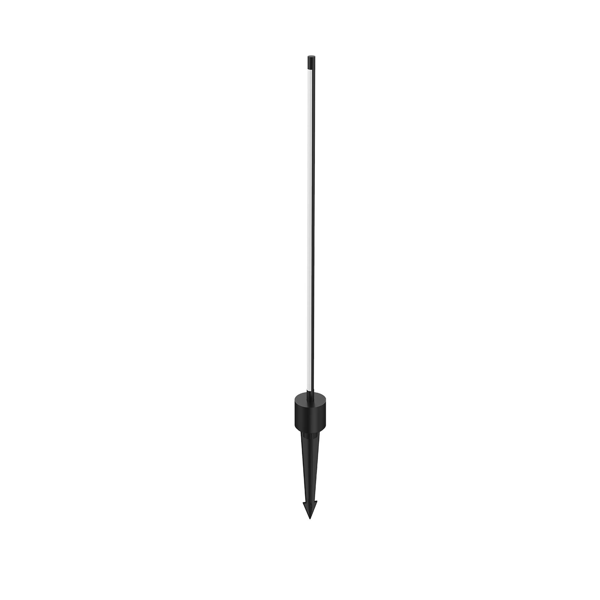 Shown in Black finish and Frosted Acrylic glass