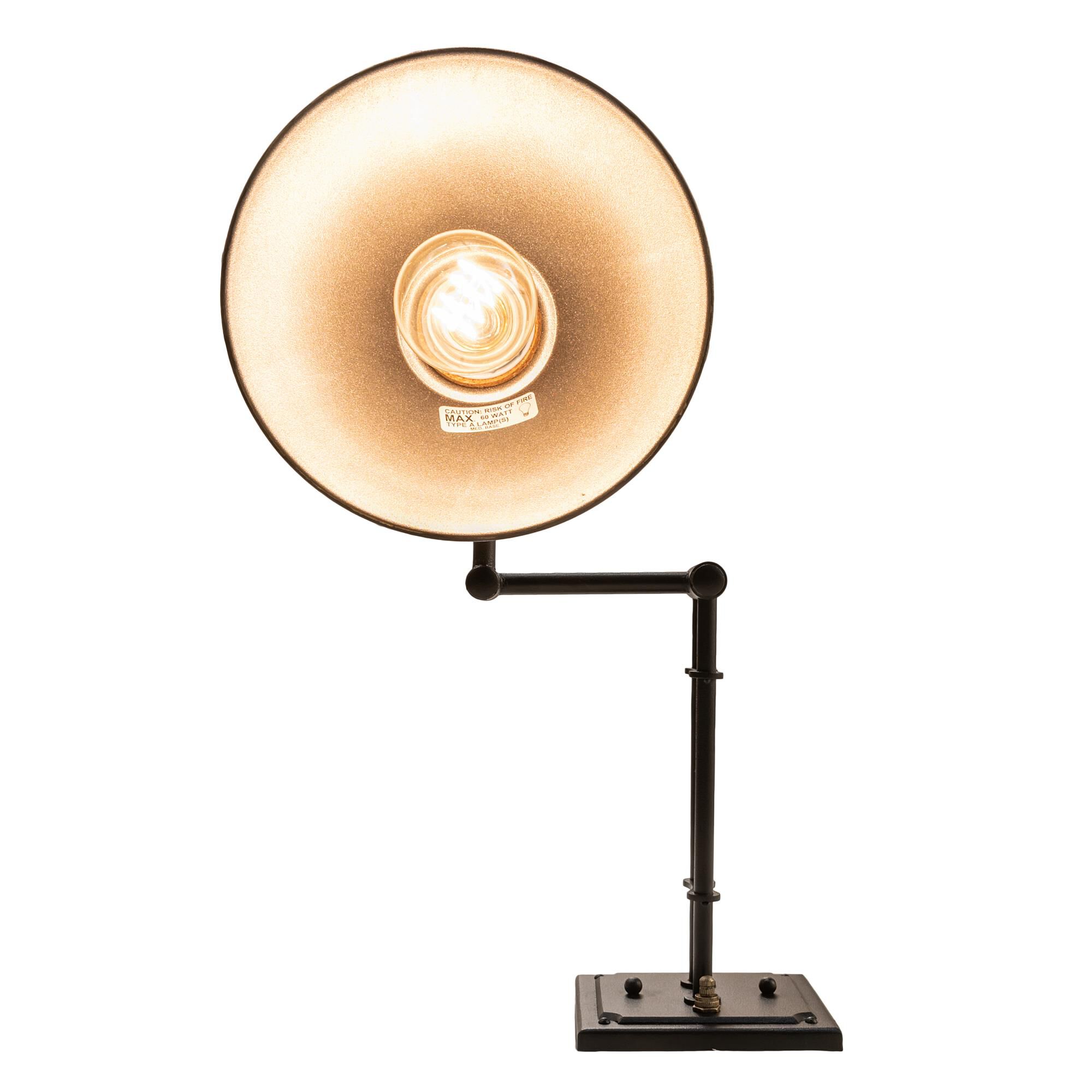 Shown in Pewter Finish finish and Black Metal Finish glass