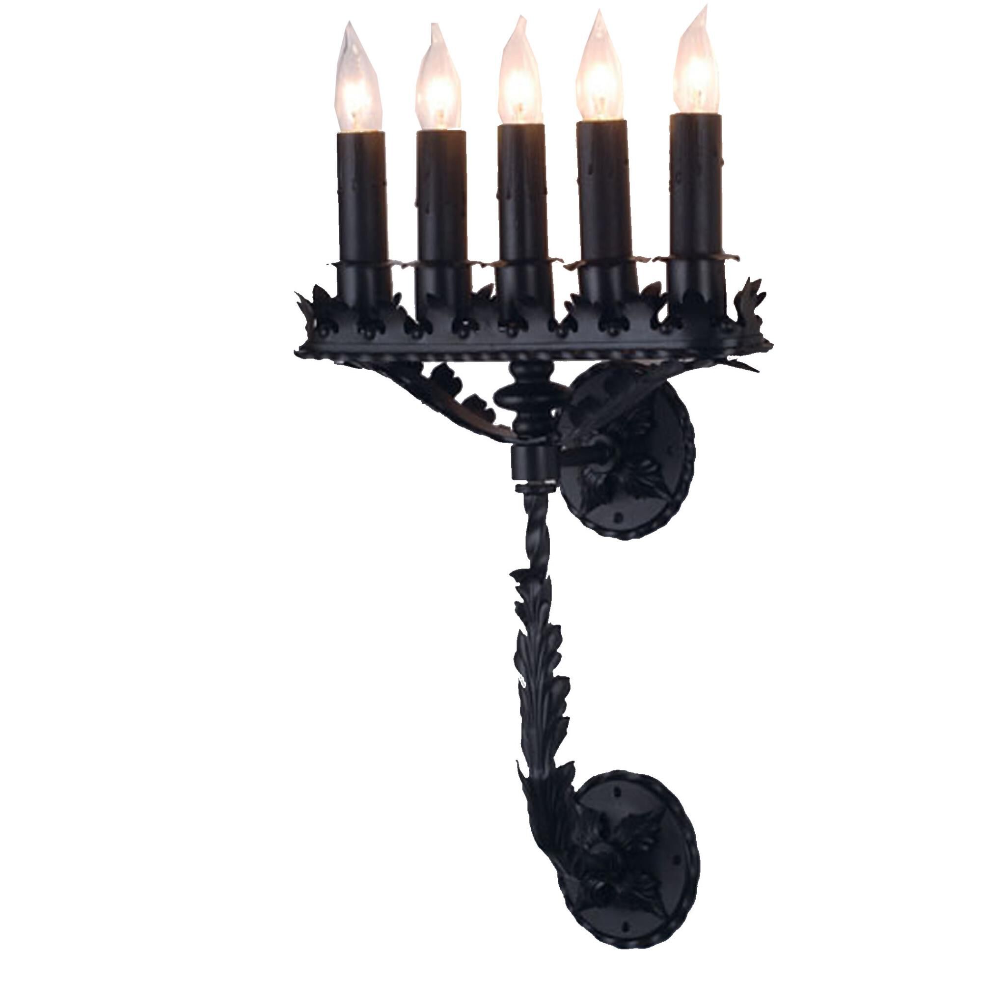 Shown in Black finish