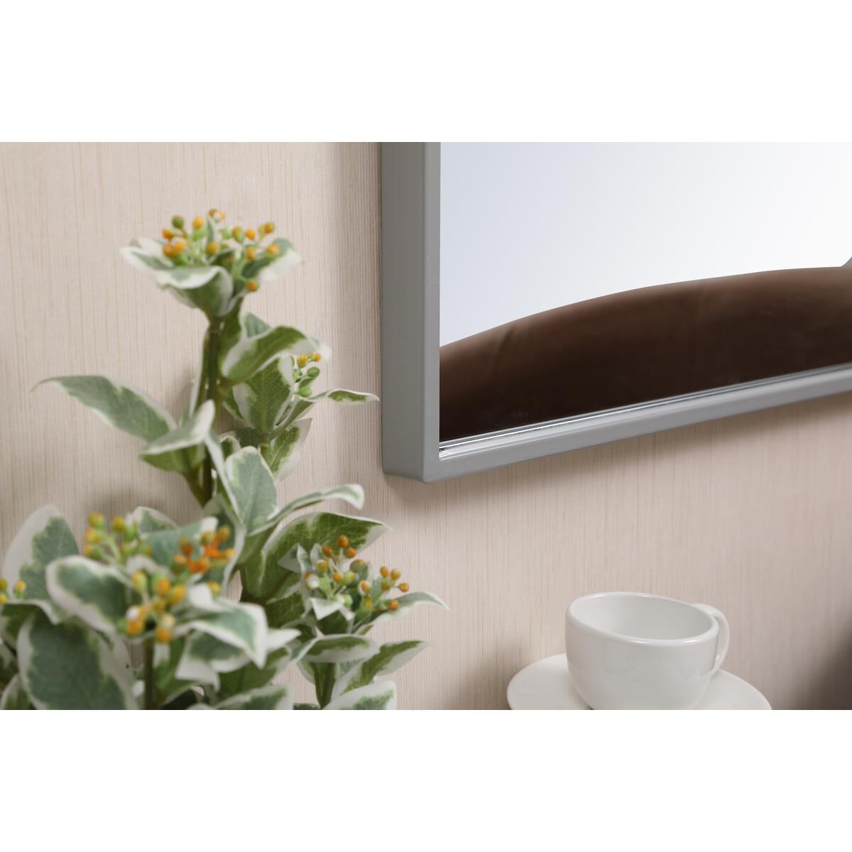 Shown in Grey finish