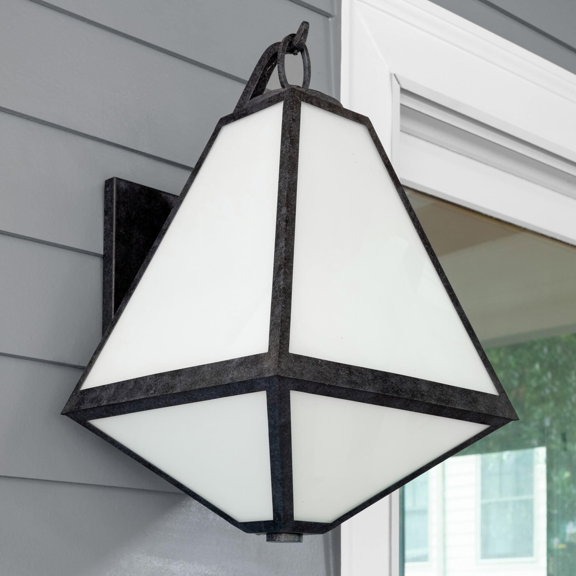 Brian Patrick Flynn Glacier 17 Inch Outdoor Wall Light,