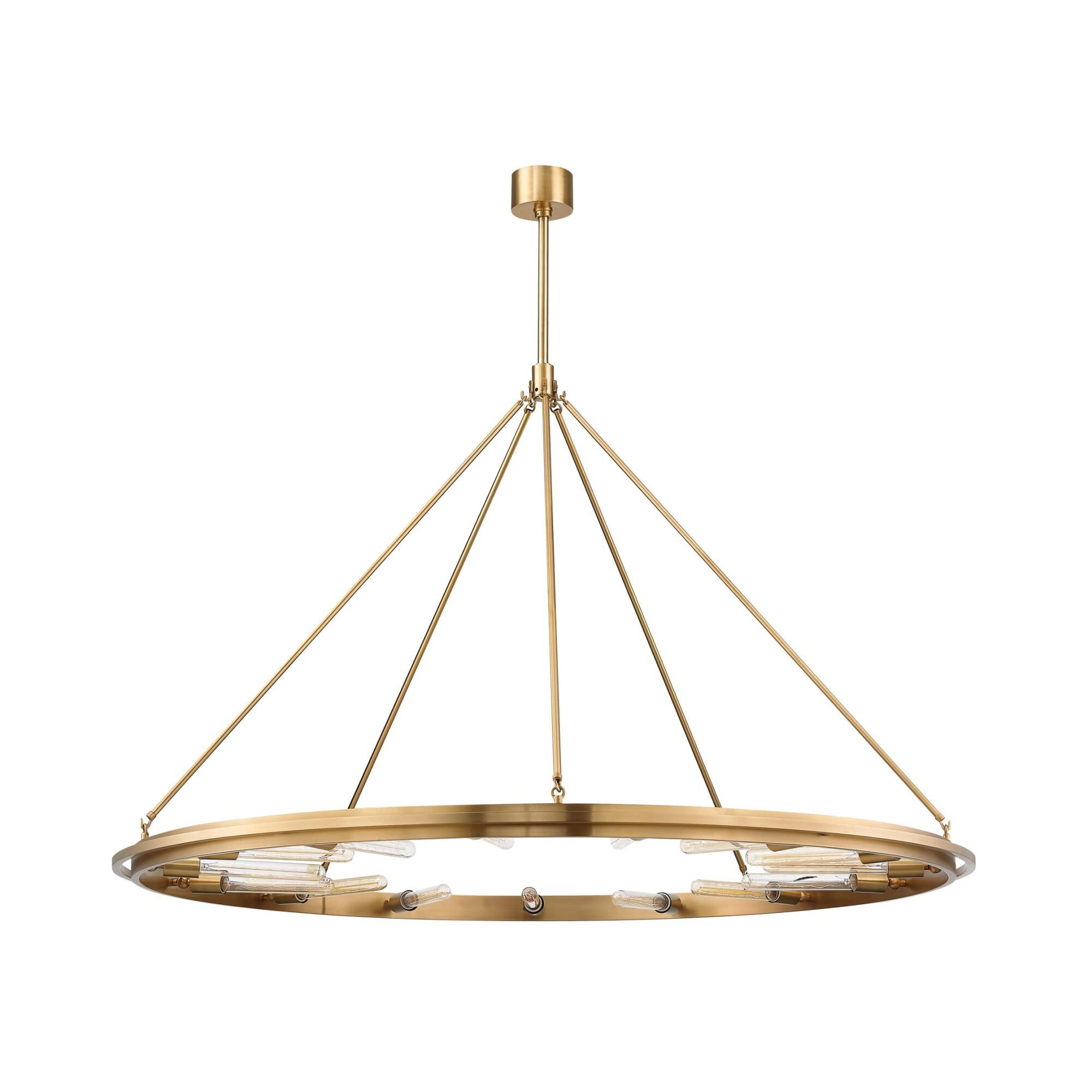 Chambers 58 Inch Large Pendant by Hudson Valley Lighting